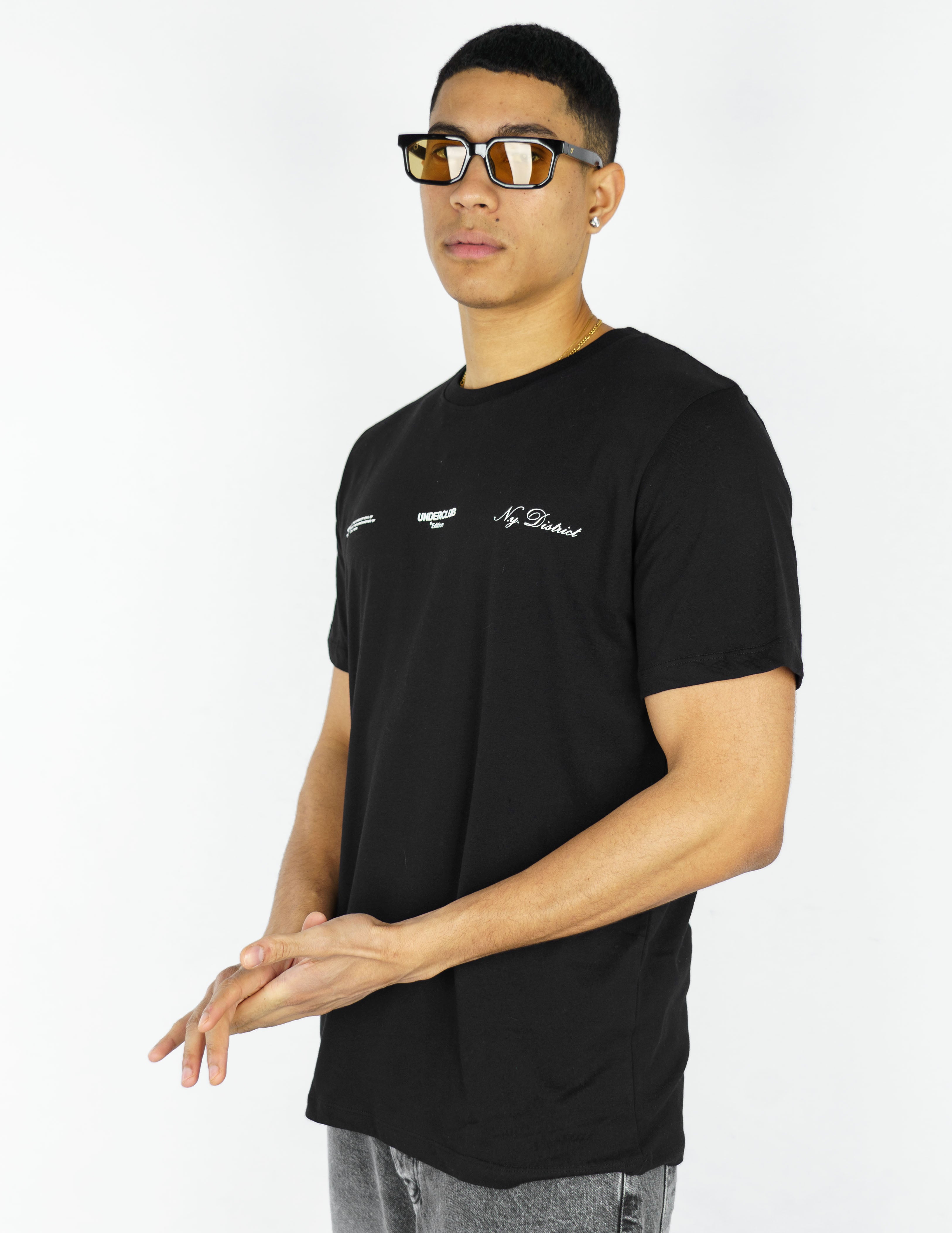 T-shirt "UNDERCLUB" con stampa