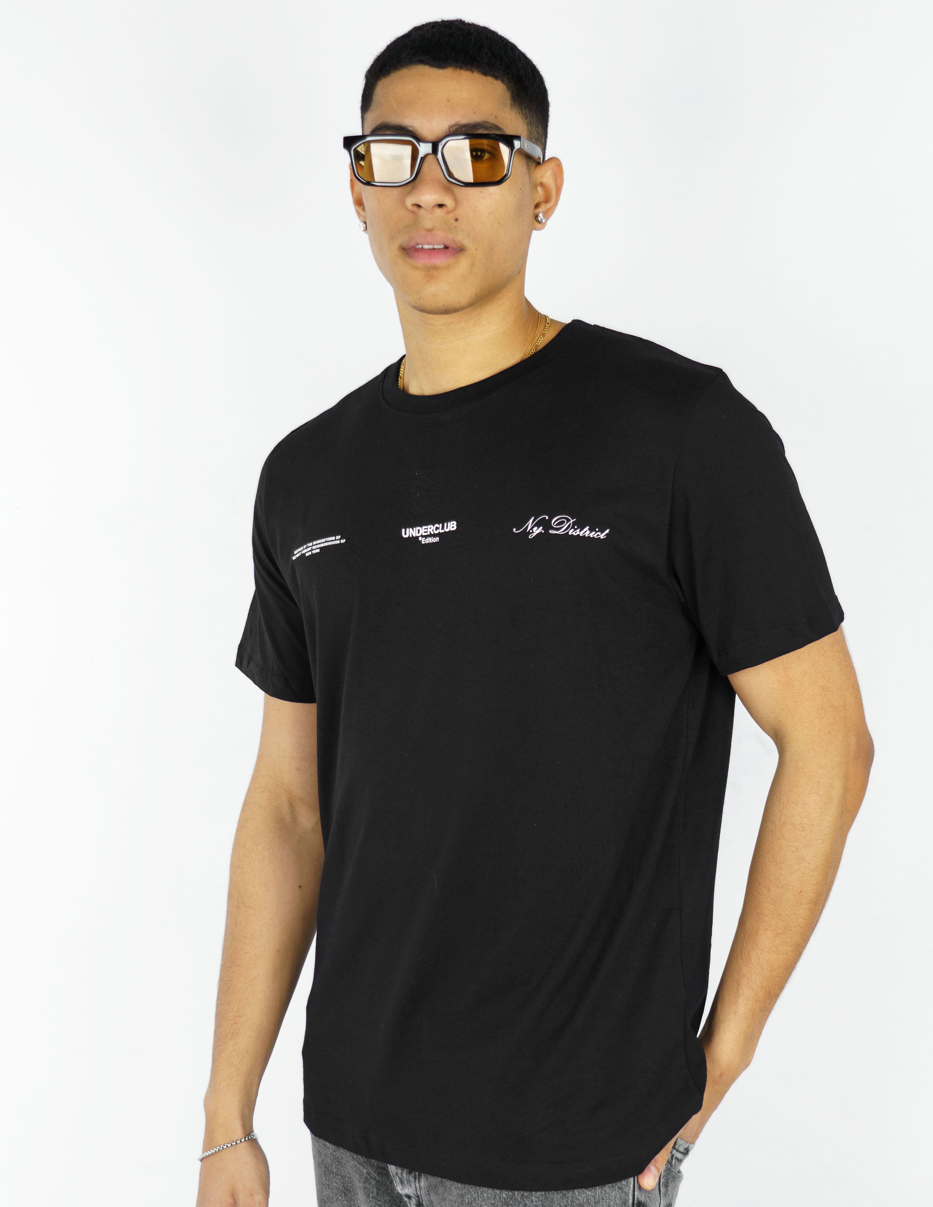 T-shirt "UNDERCLUB" con stampa