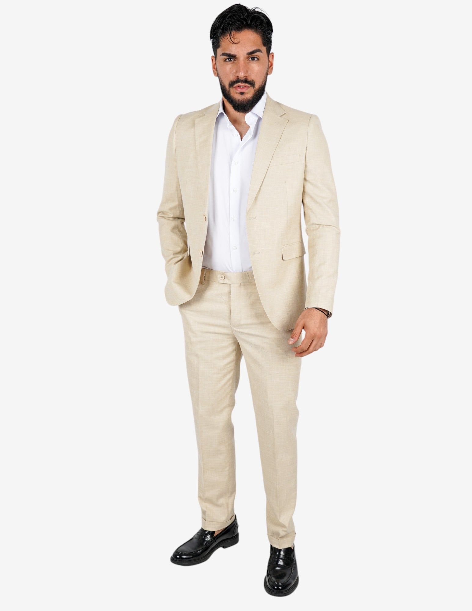 abito elegante monopetto casual