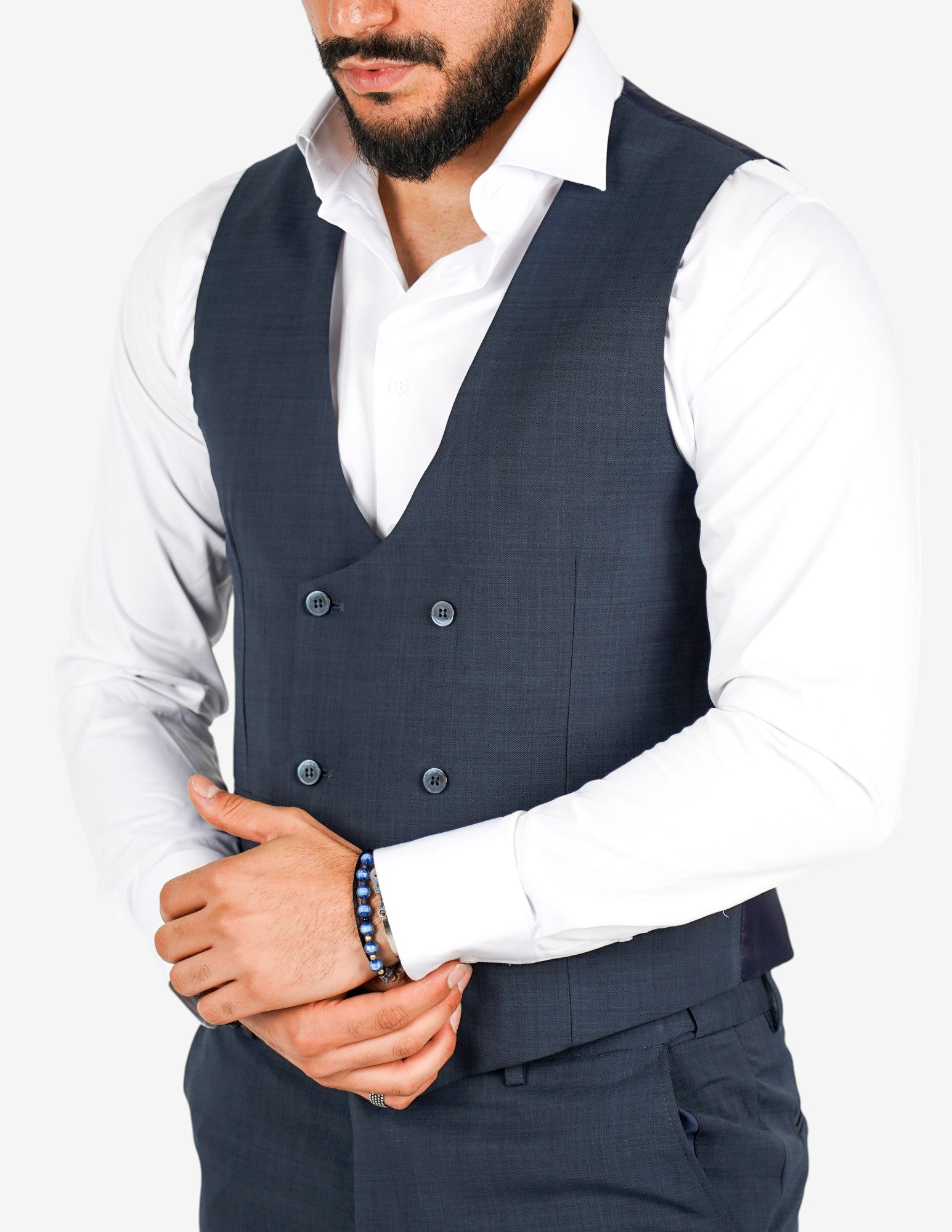 Abito elegante monopetto tre pezzi