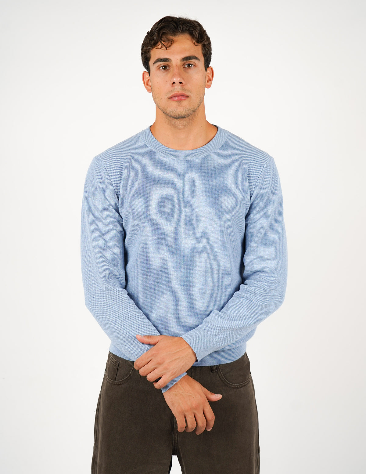 MAGLIONE STRUTTURATO GIROCOLLO