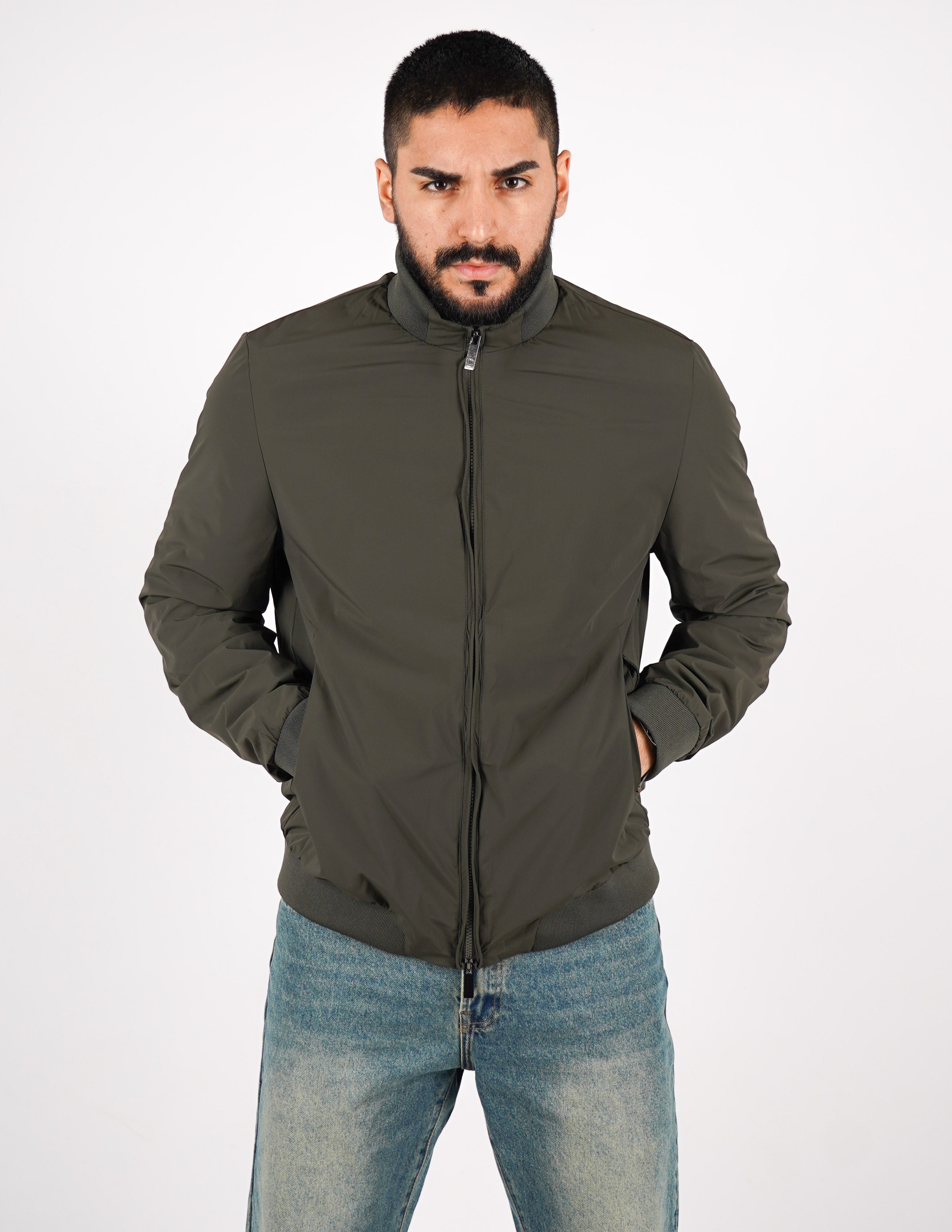 GIUBBINO IN TESSUTO LEGGERO "NO STIRO"