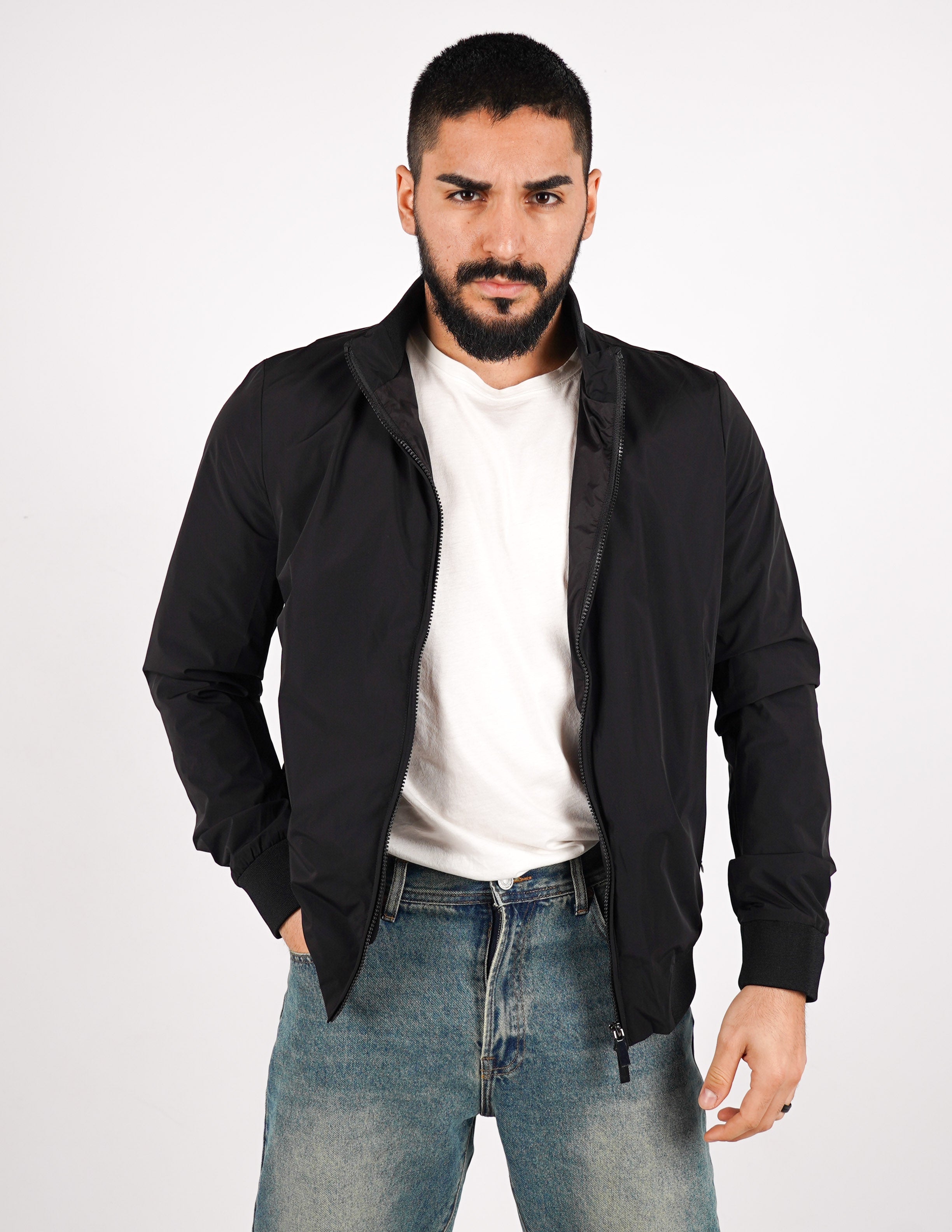 GIUBBINO IN TESSUTO LEGGERO "NO STIRO"