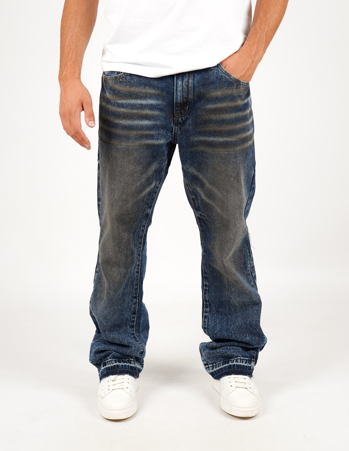 JEANS FLARE CINQUE TASCHE