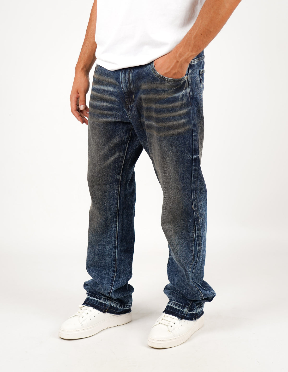 JEANS FLARE CINQUE TASCHE