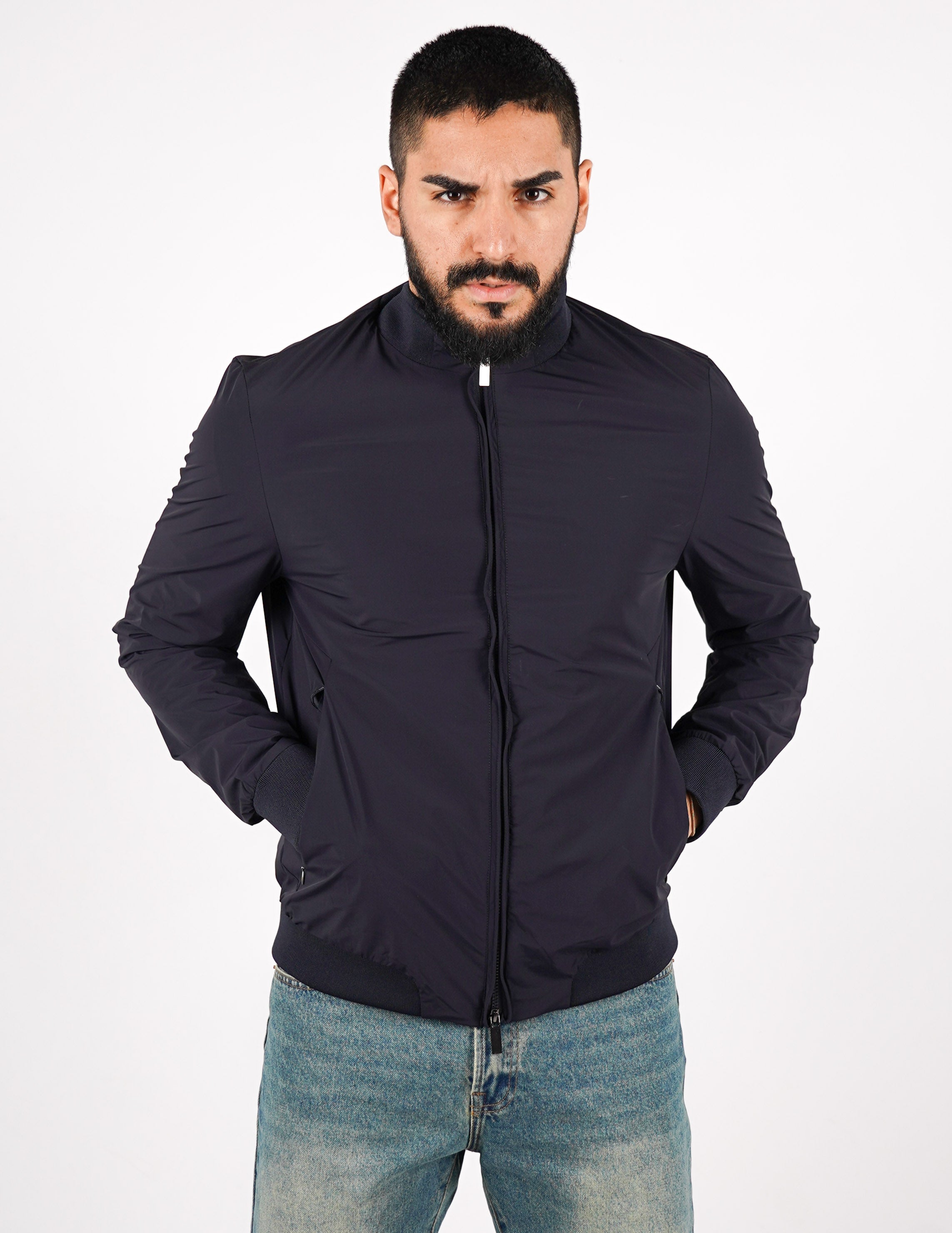 GIUBBINO IN TESSUTO LEGGERO "NO STIRO"