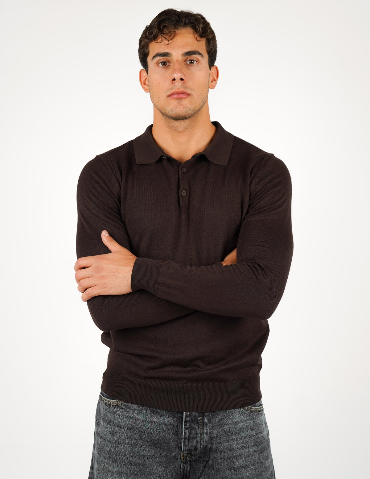 Polo classica manica lunga