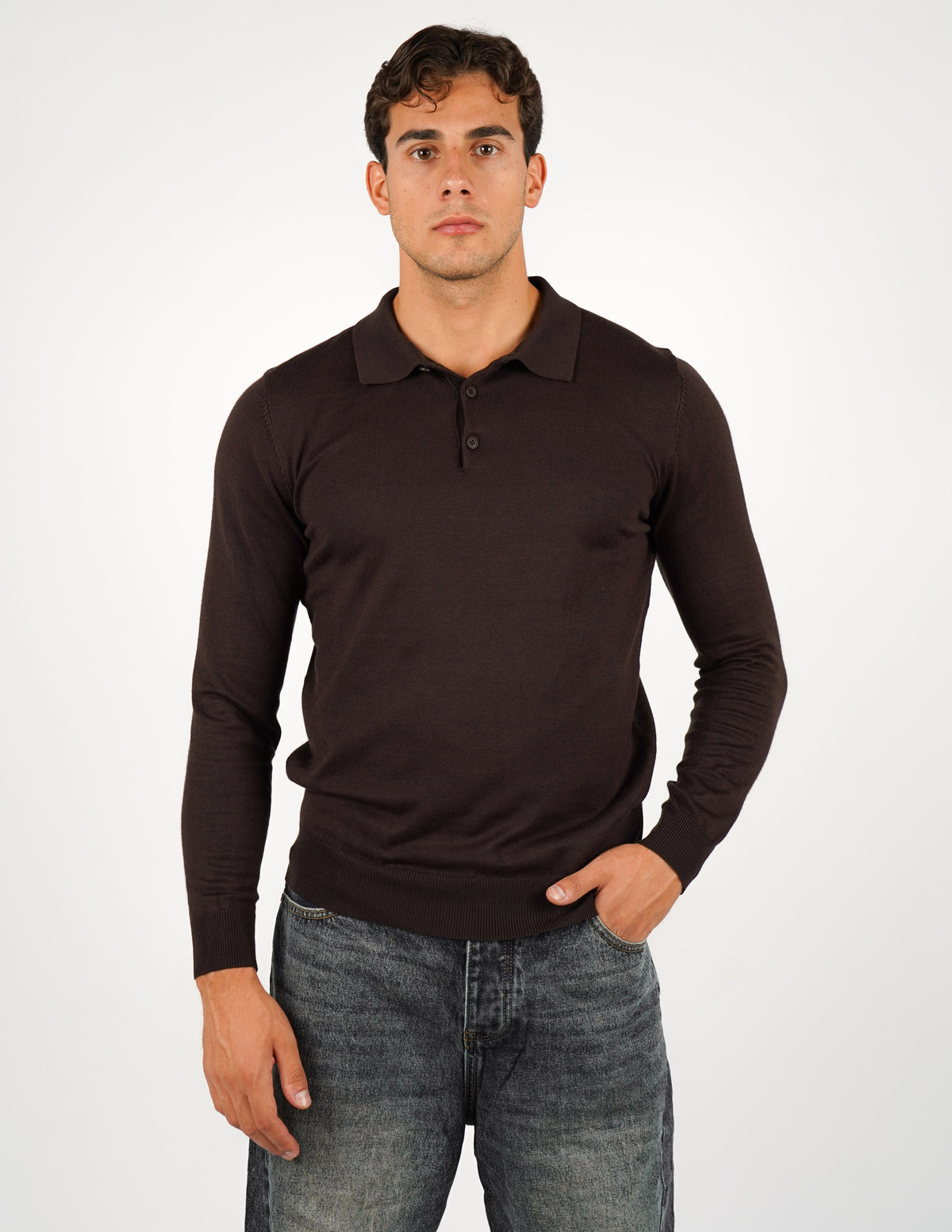 Polo classica manica lunga