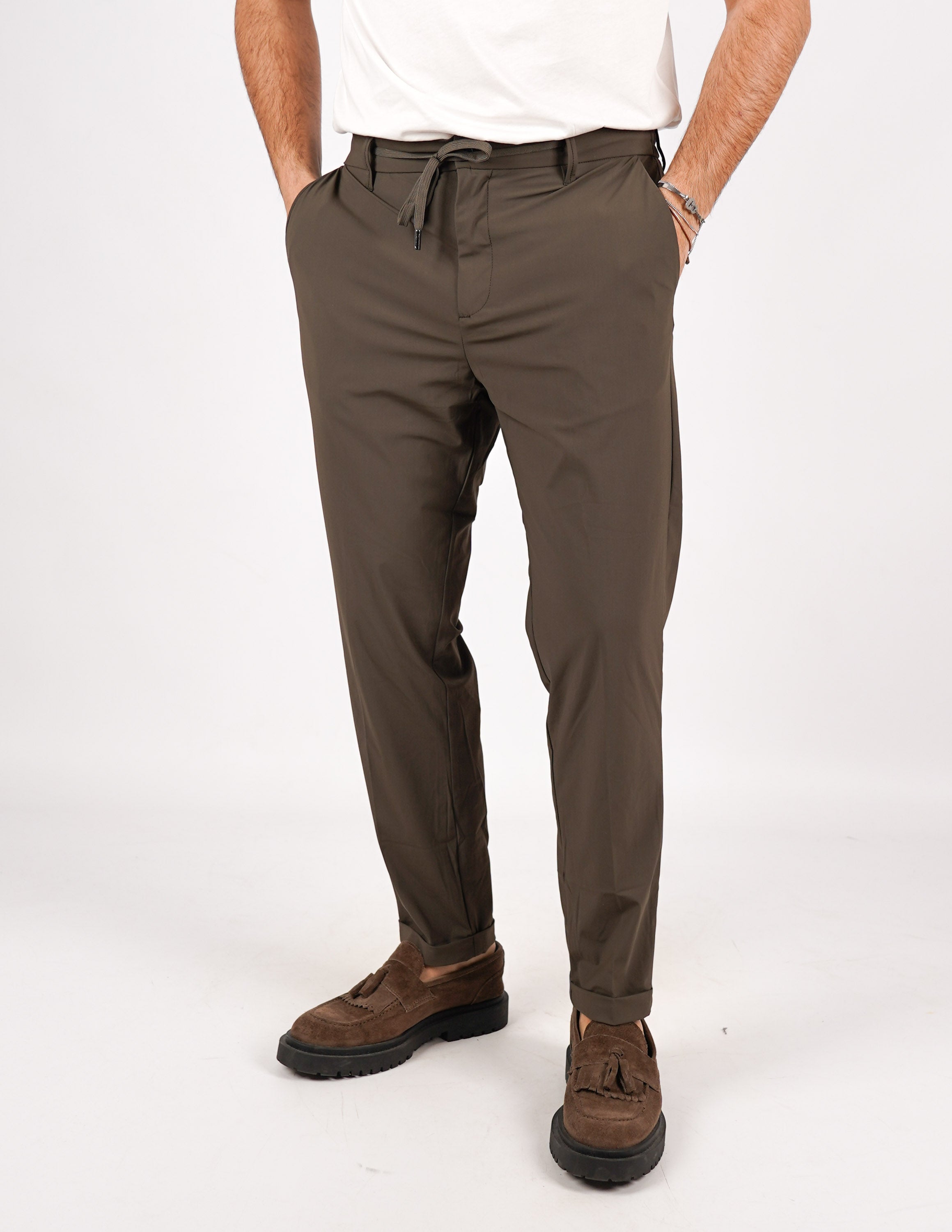 PANTALONE TESSUTO "EXTRA LIGHT NO STIRO"