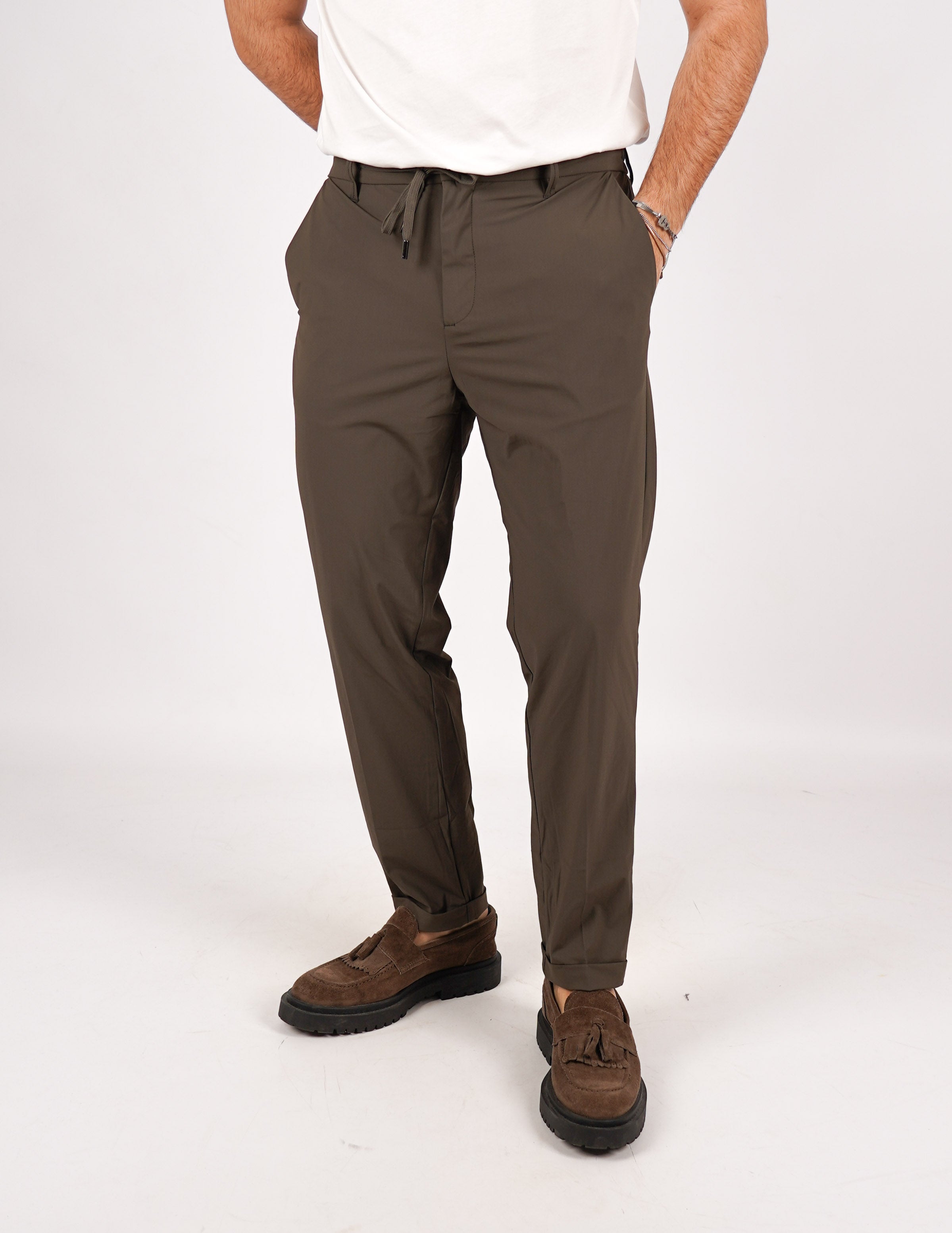 PANTALONE TESSUTO "EXTRA LIGHT NO STIRO"