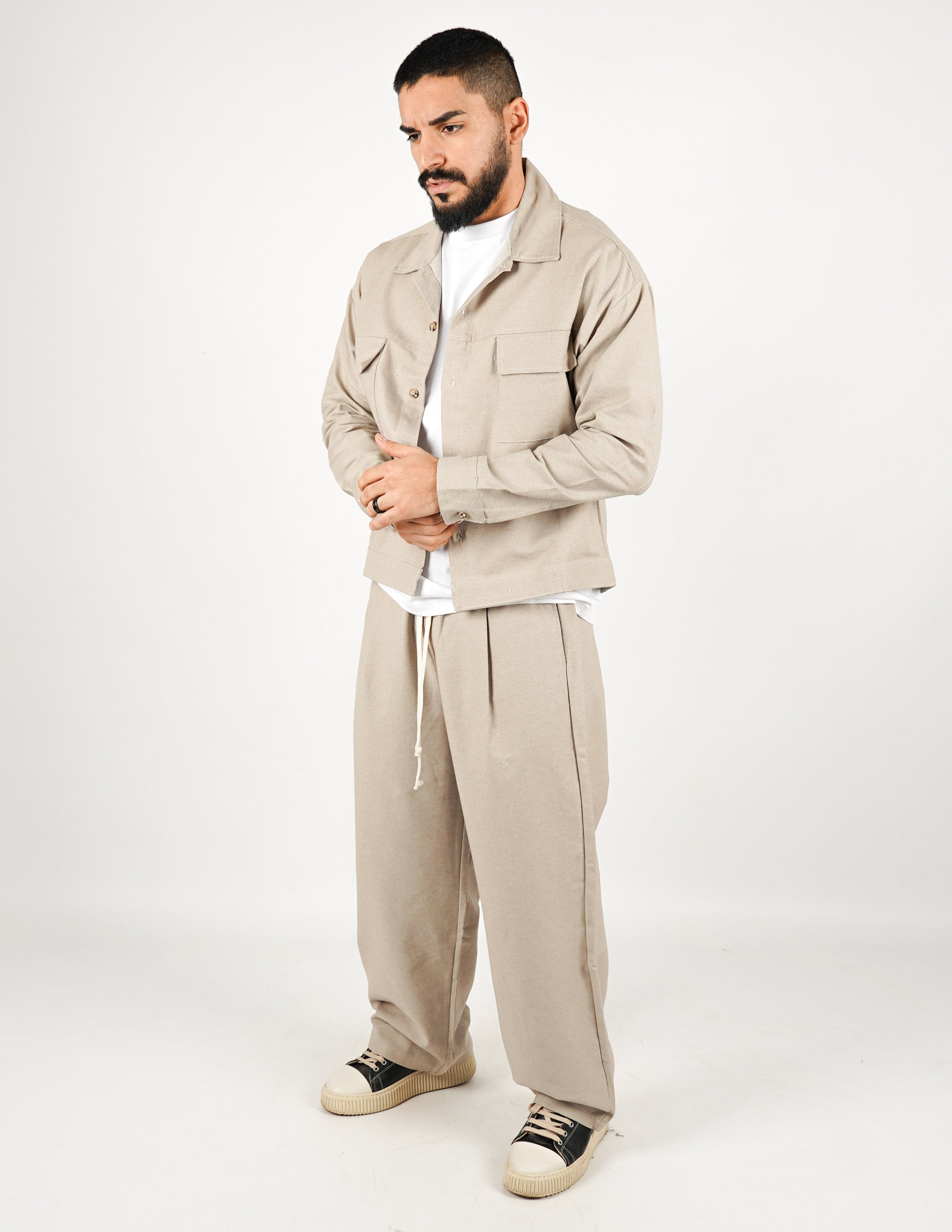 COORDINATO BAGGY CAMICIA+PANTALONE