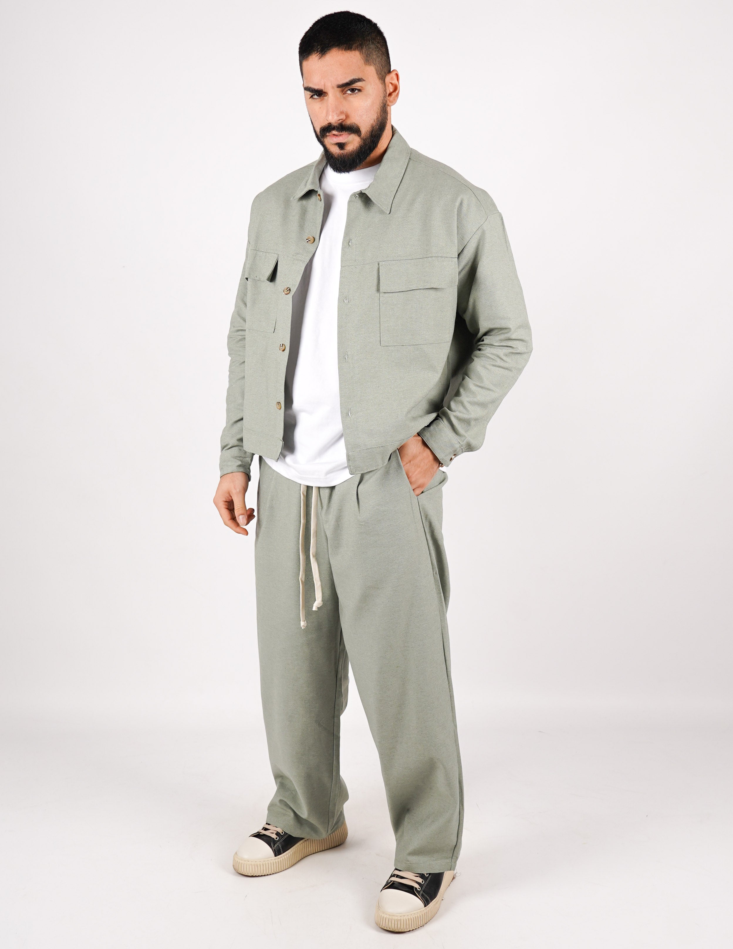 COORDINATO BAGGY CAMICIA+PANTALONE