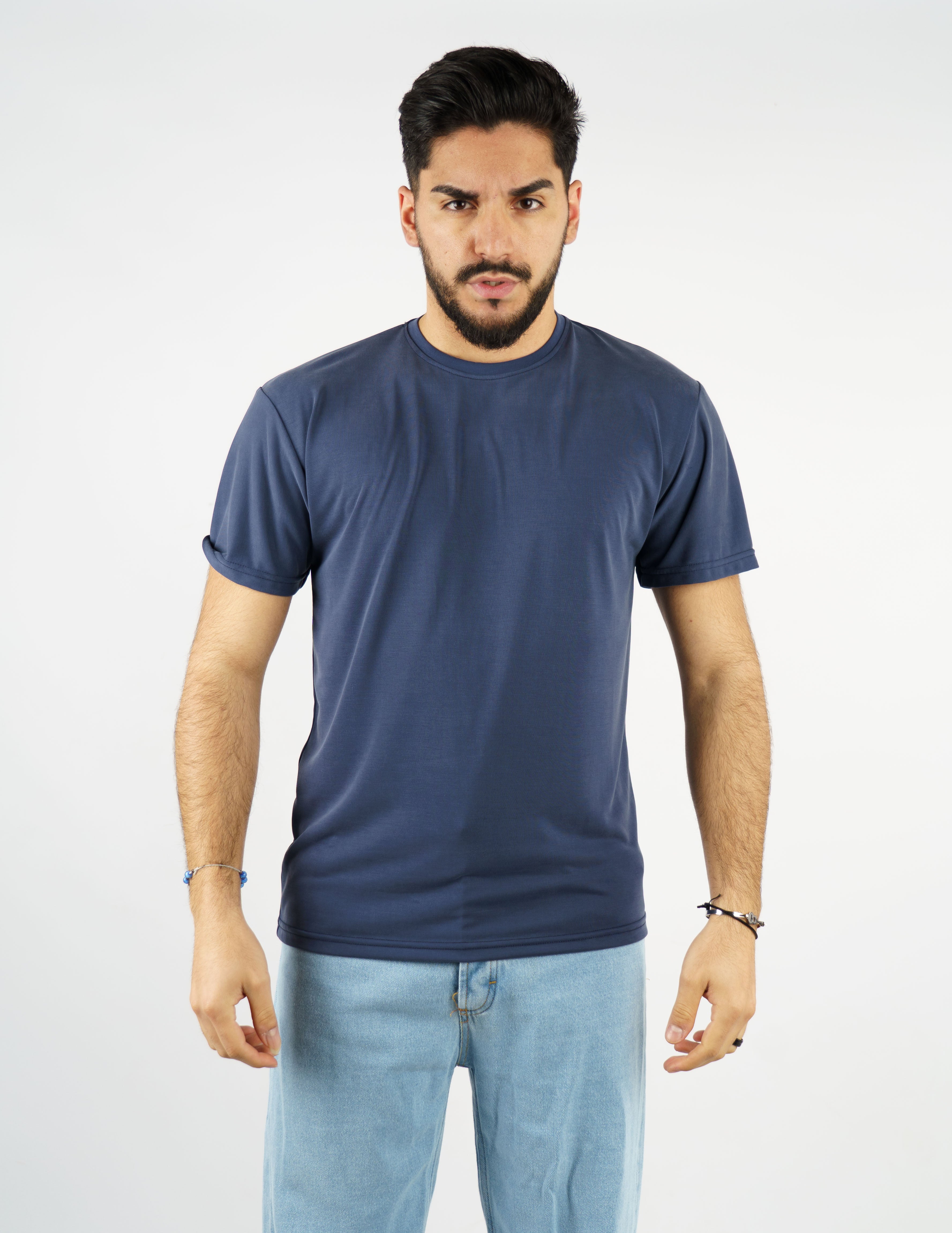 T-Shirt girocollo morbida tessuto "modal"