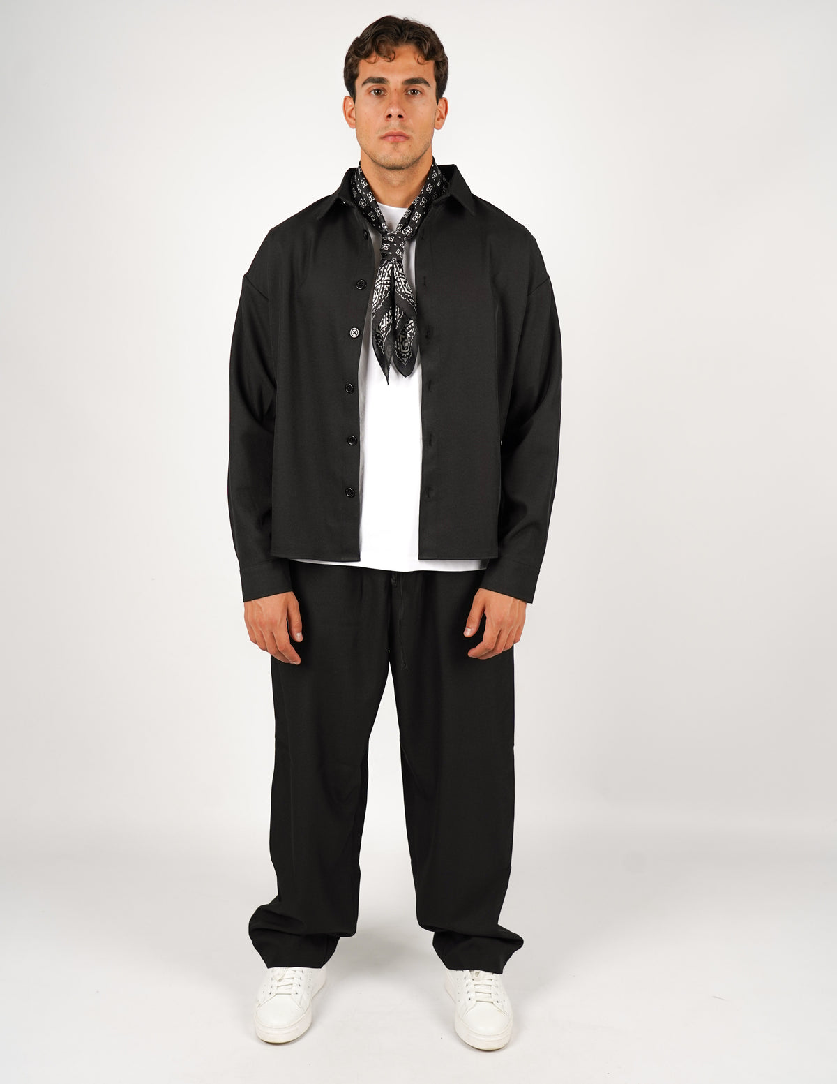 COORDINATO UOMO COMPLETO BAGGY + CAMICIA