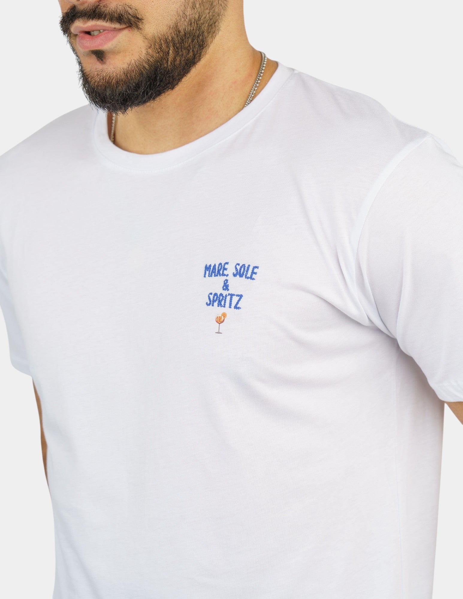 t-shirt in cotone con stampa