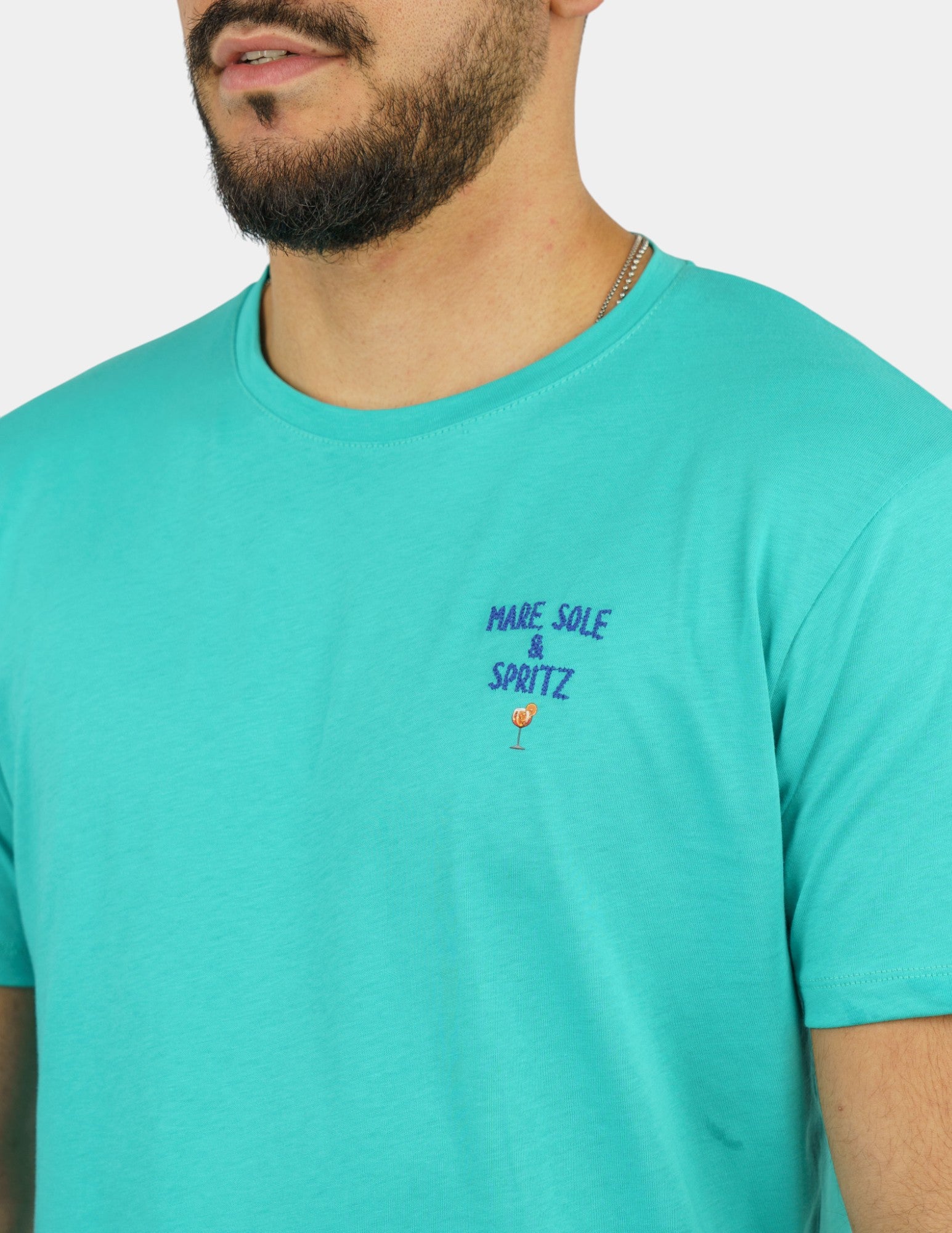 t-shirt in cotone con stampa