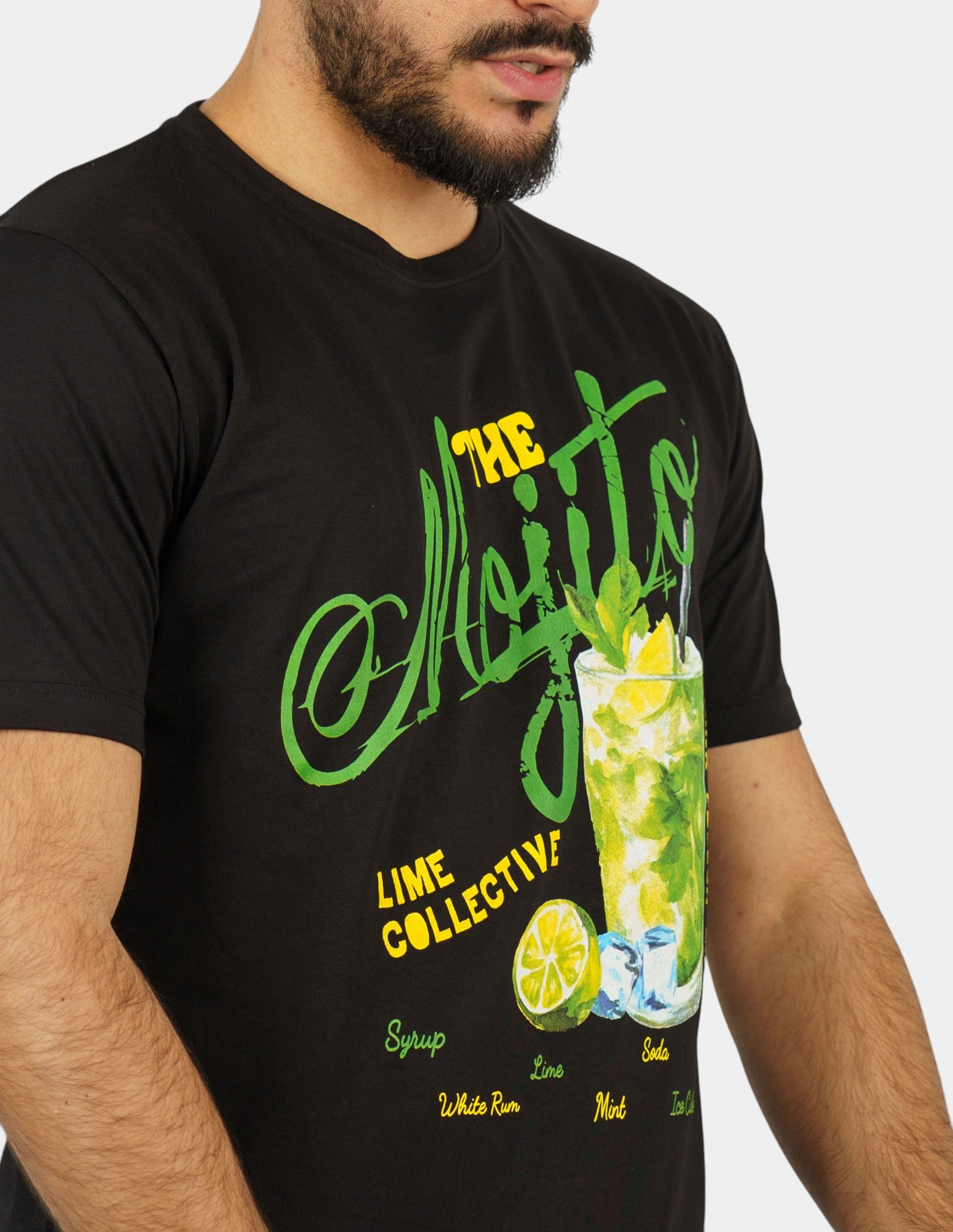 t-shirt in cotone con stampa