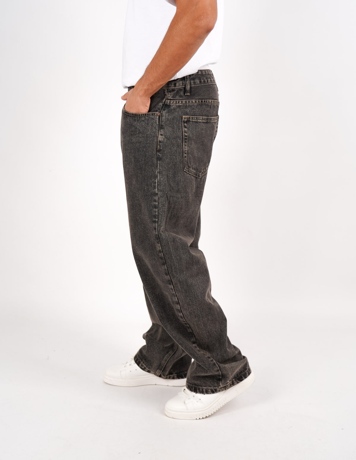 jeans cinque tasche baggy fit