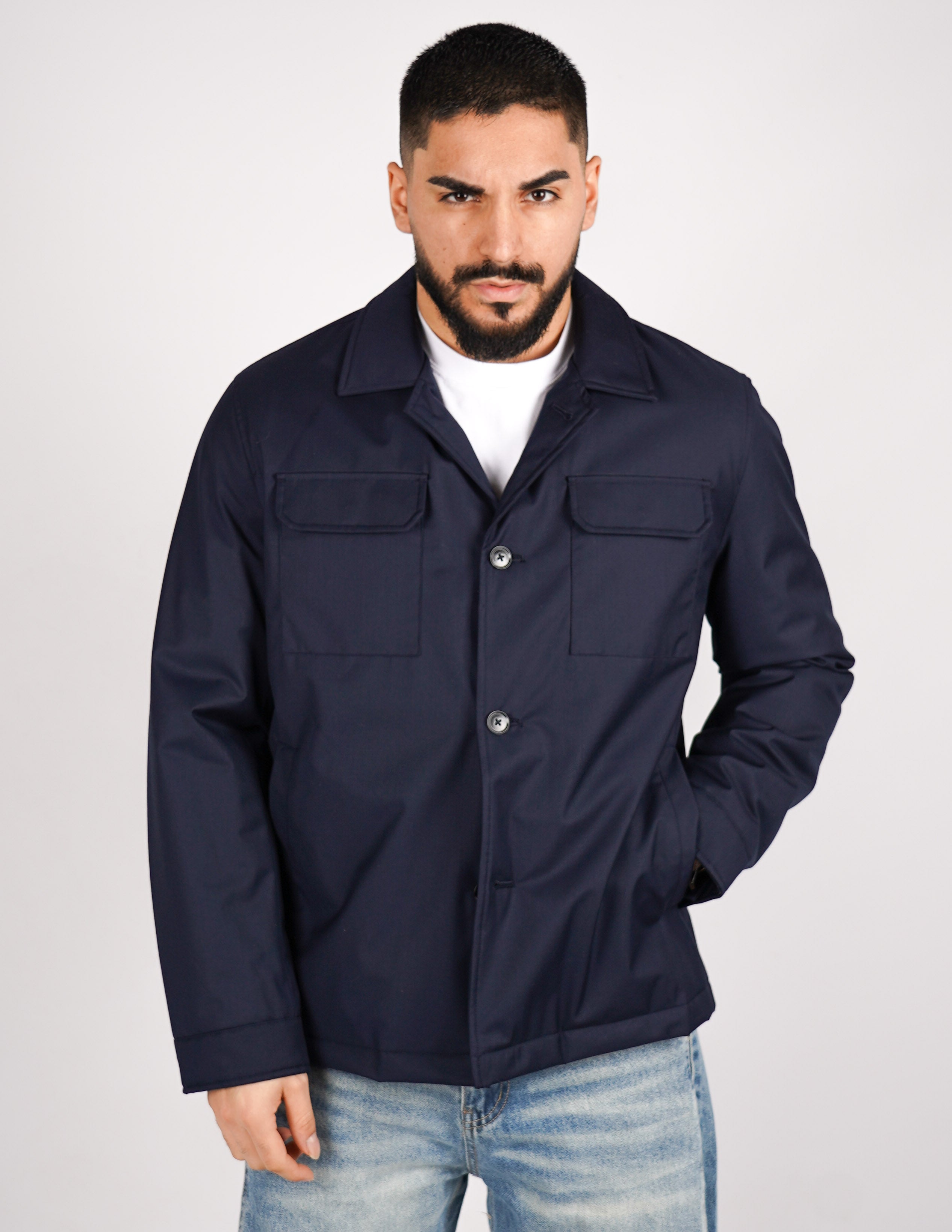 OVERSHIRT IN TESSUTO PREMIUM