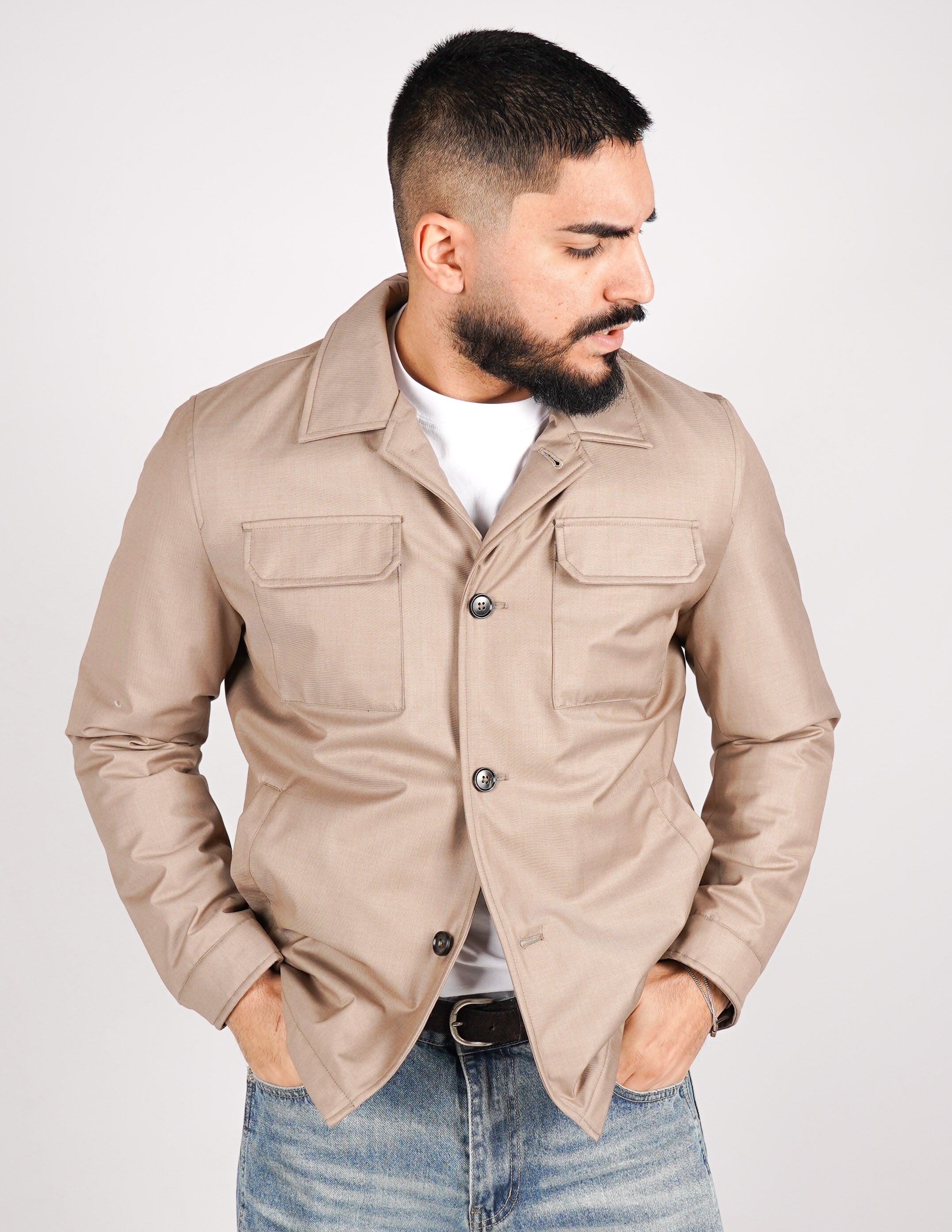 OVERSHIRT IN TESSUTO PREMIUM