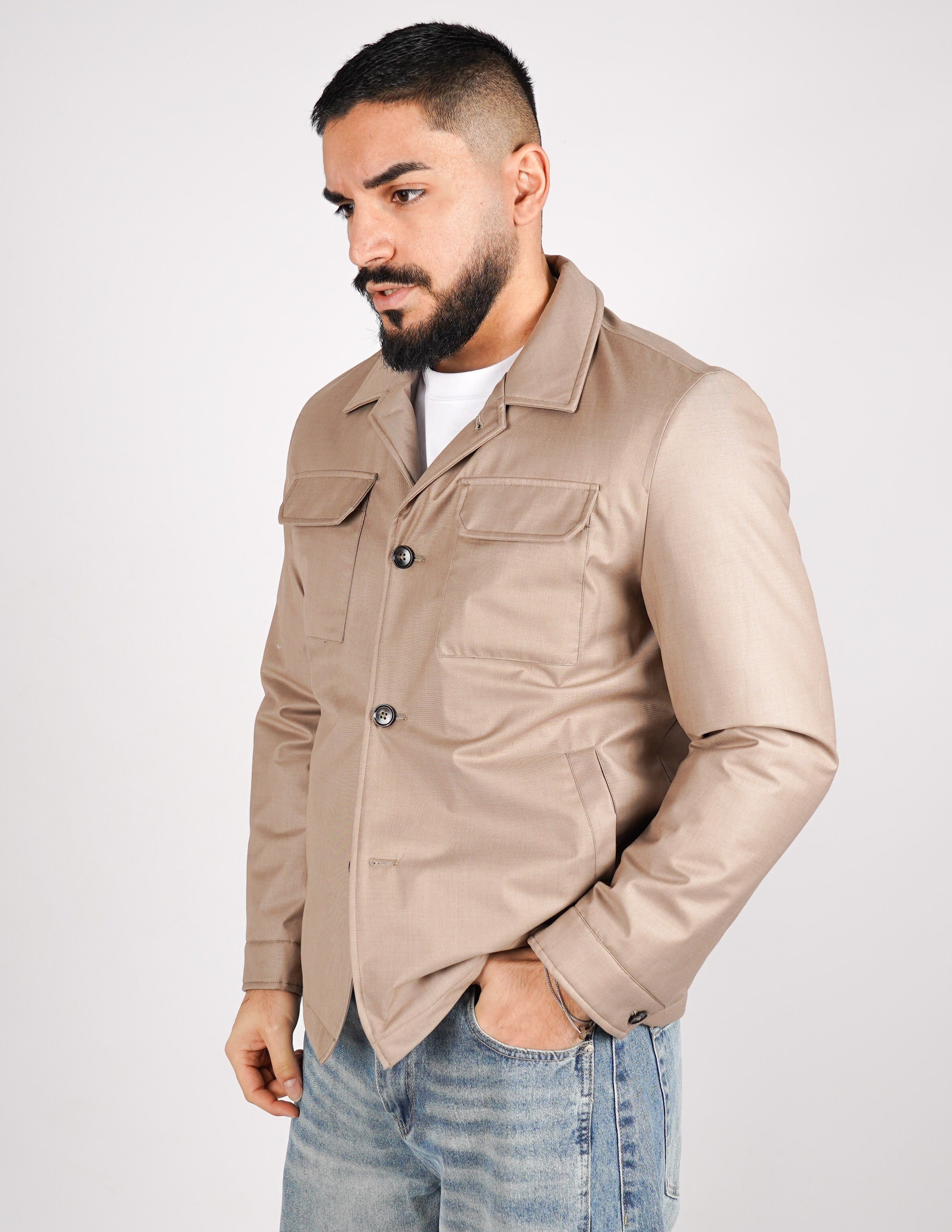 OVERSHIRT IN TESSUTO PREMIUM