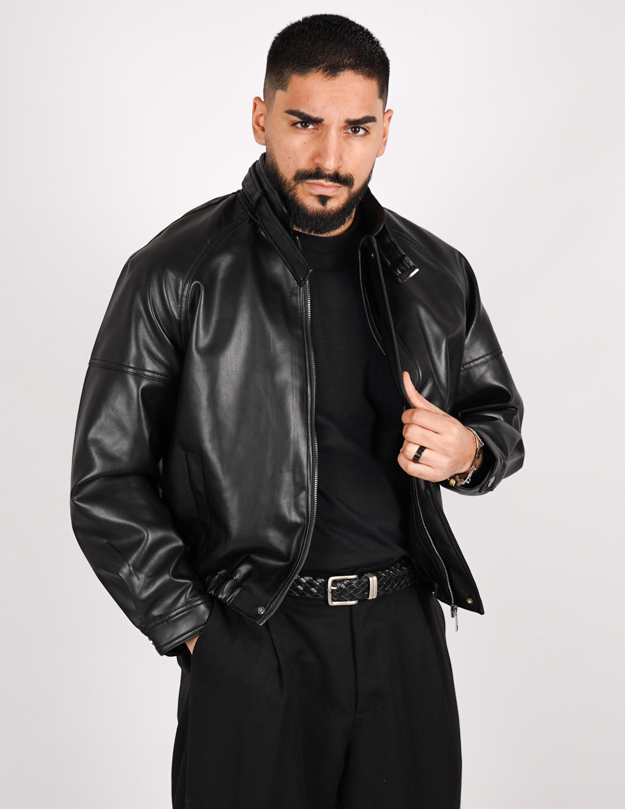 GIUBBOTTO CON COLLO CROP FIT