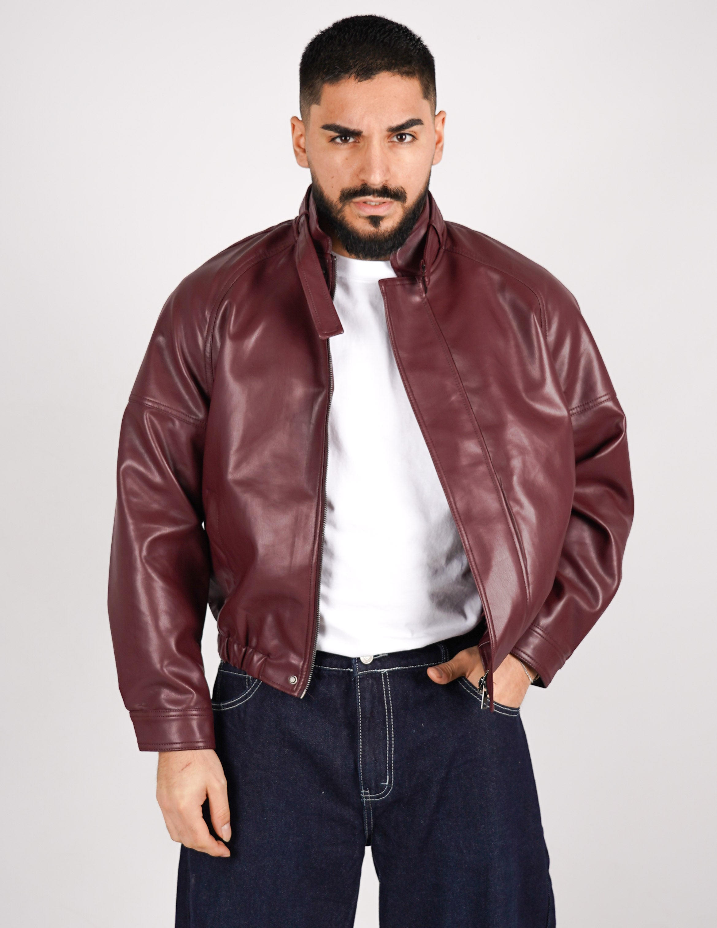 GIUBBOTTO CON COLLO CROP FIT