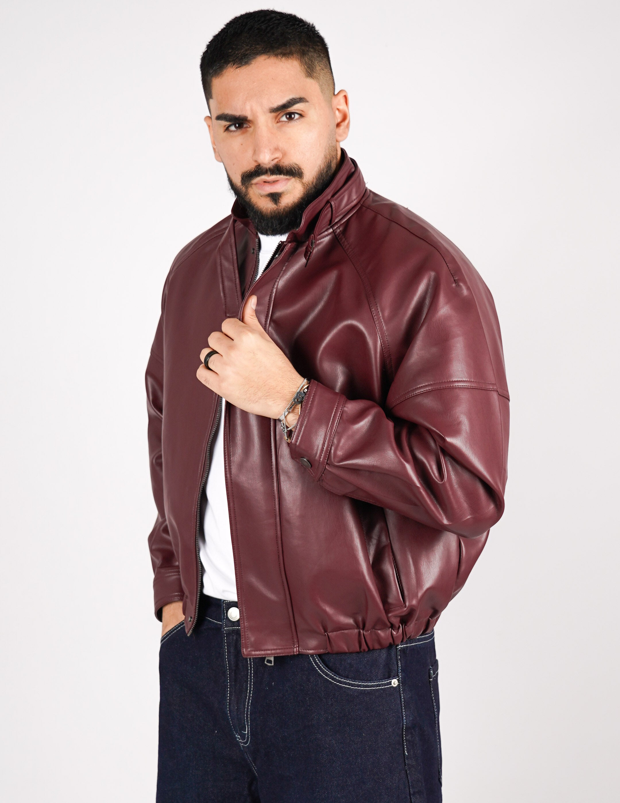 GIUBBOTTO CON COLLO CROP FIT