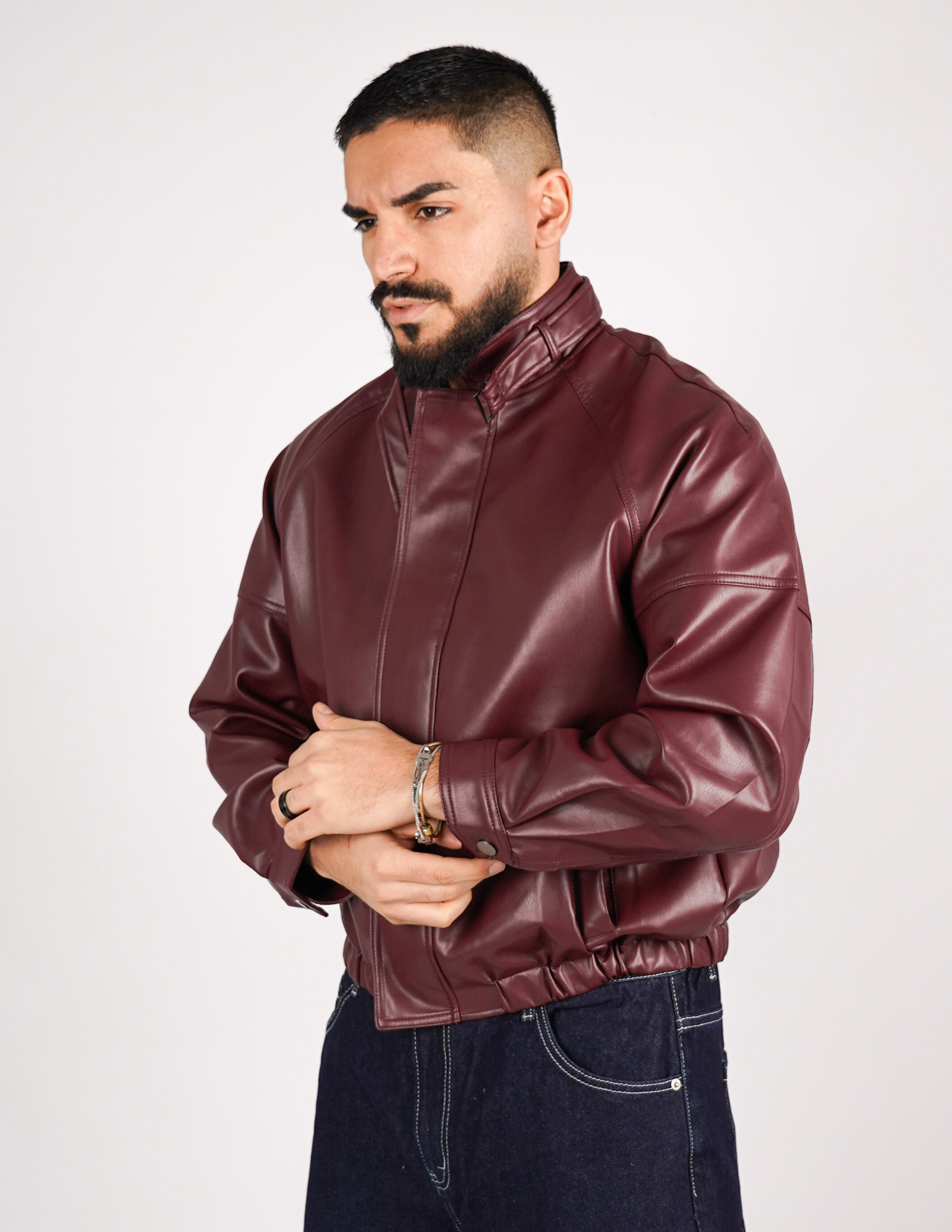 GIUBBOTTO CON COLLO CROP FIT