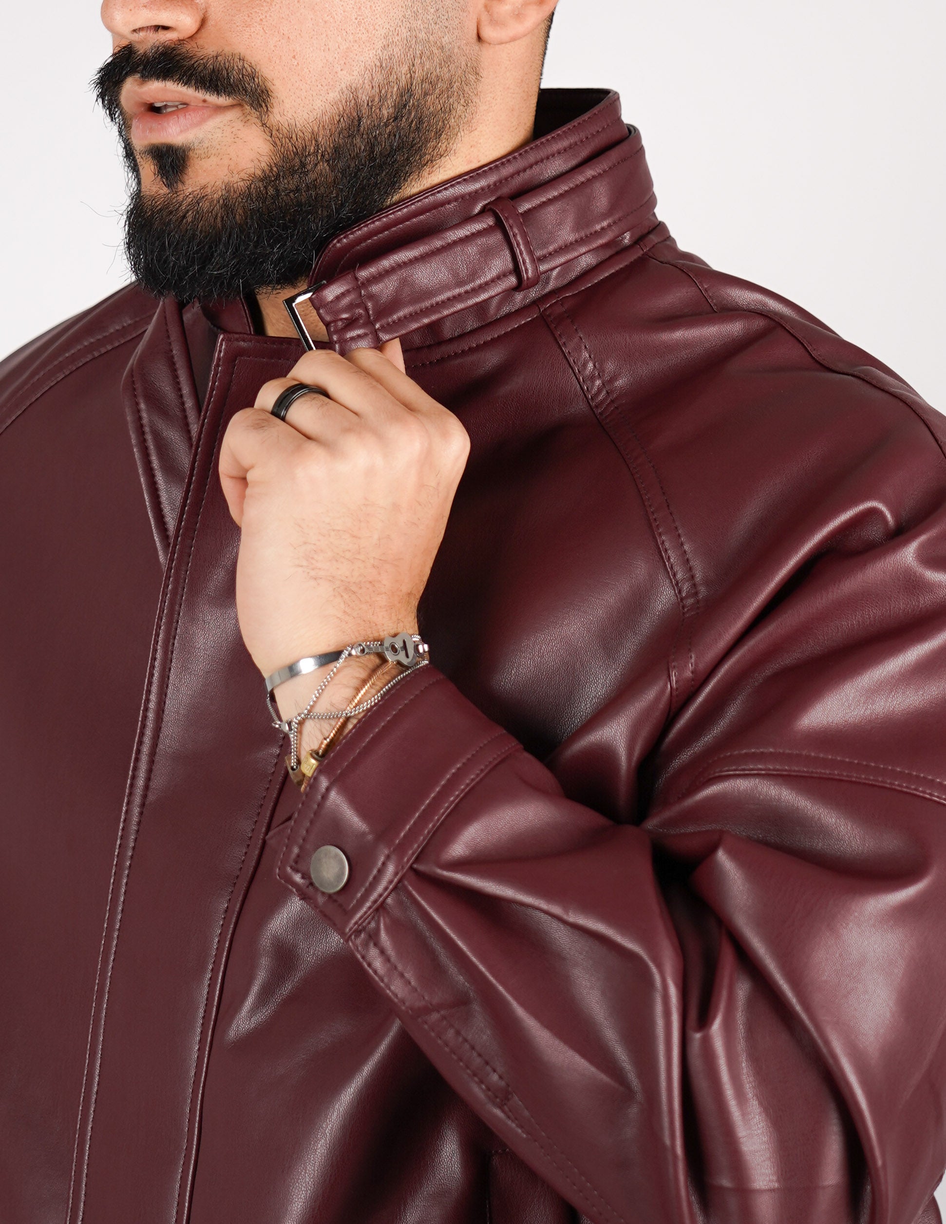 GIUBBOTTO CON COLLO CROP FIT