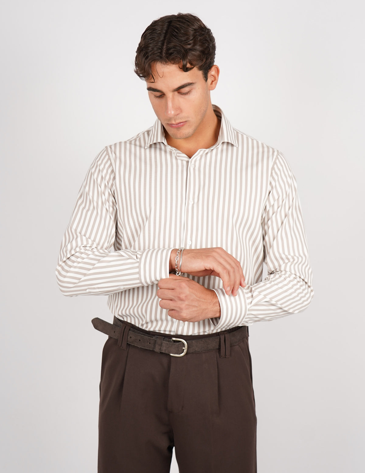 CAMICIA NO STIRO RIGA LARGA
