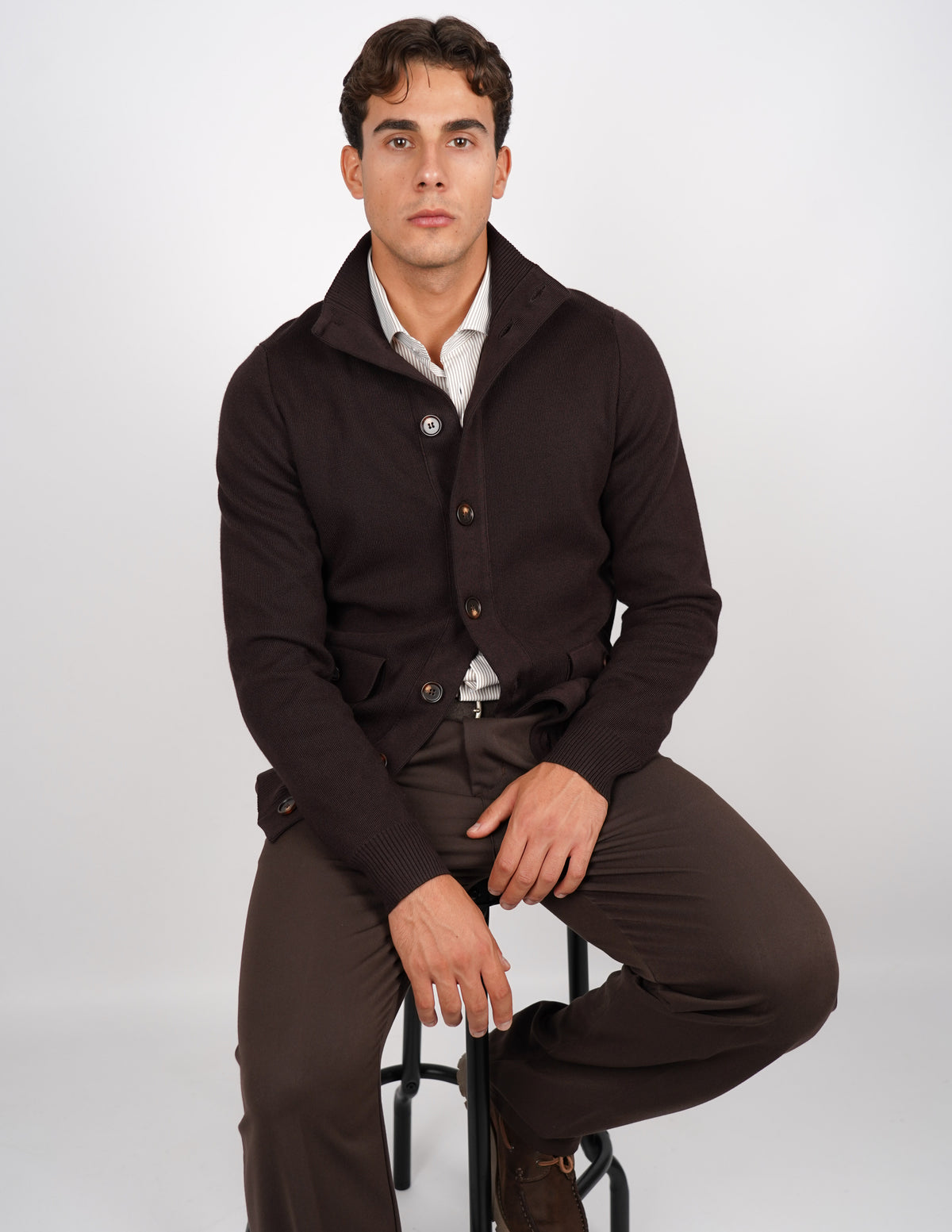 CARDIGAN CON BOTTONI MANICA LUNGA