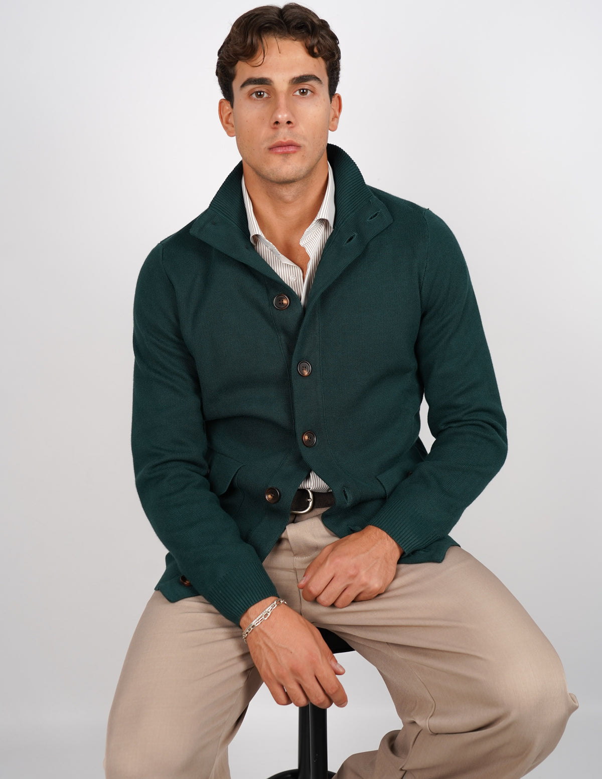 CARDIGAN CON BOTTONI MANICA LUNGA