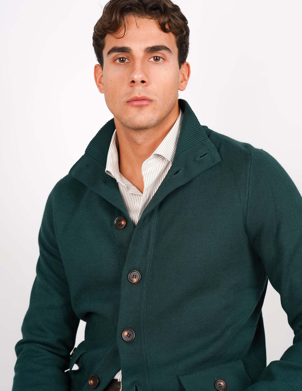 CARDIGAN CON BOTTONI MANICA LUNGA
