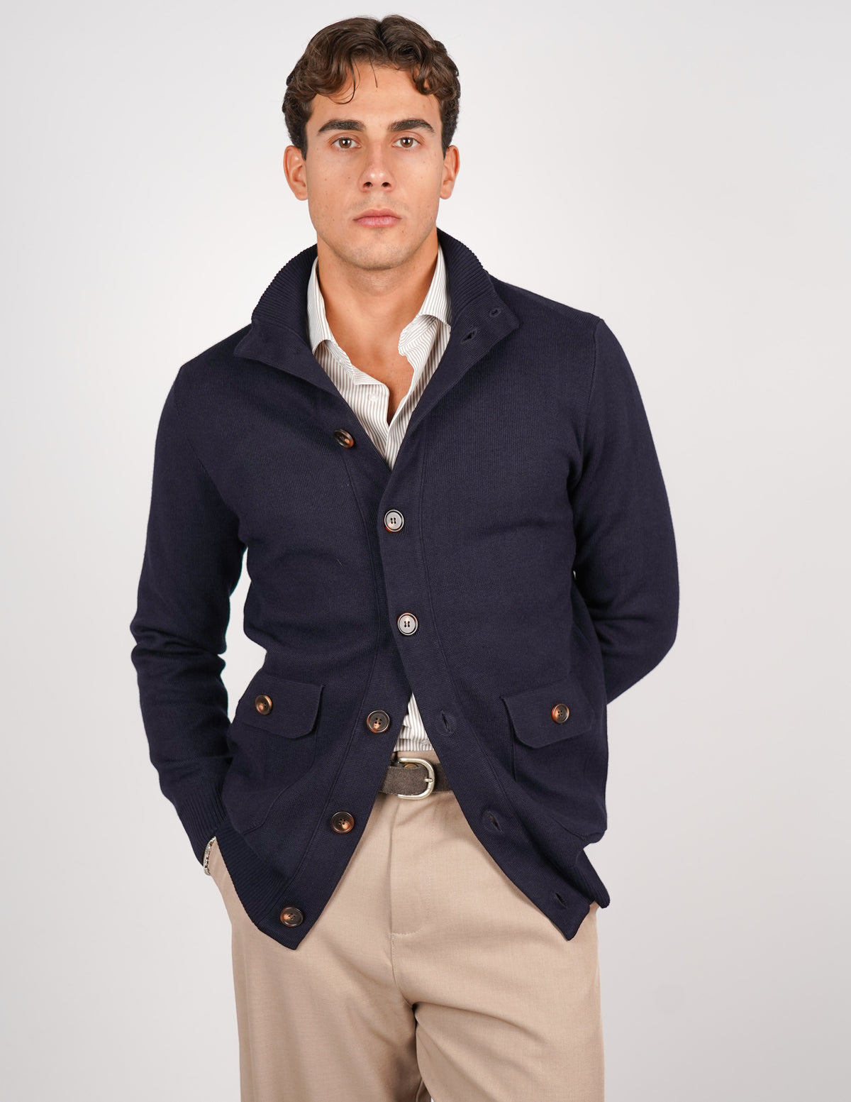 CARDIGAN CON BOTTONI MANICA LUNGA