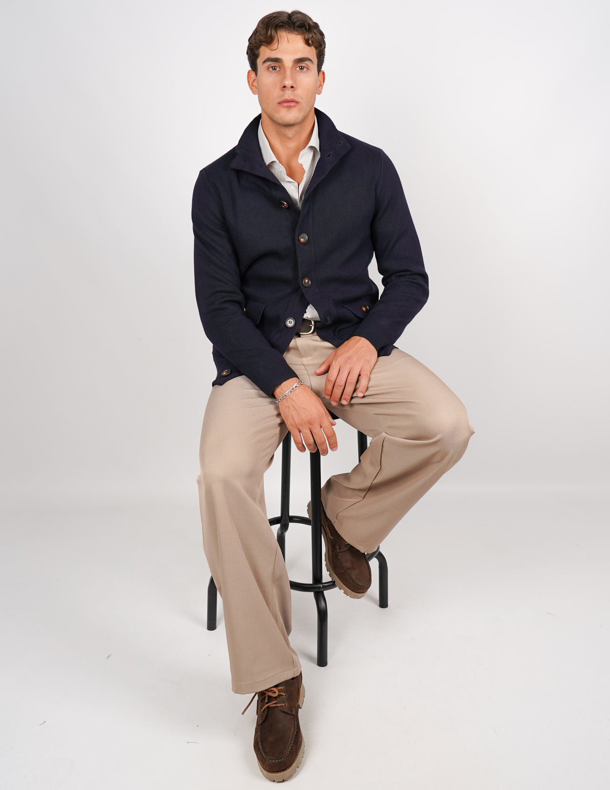 CARDIGAN CON BOTTONI MANICA LUNGA