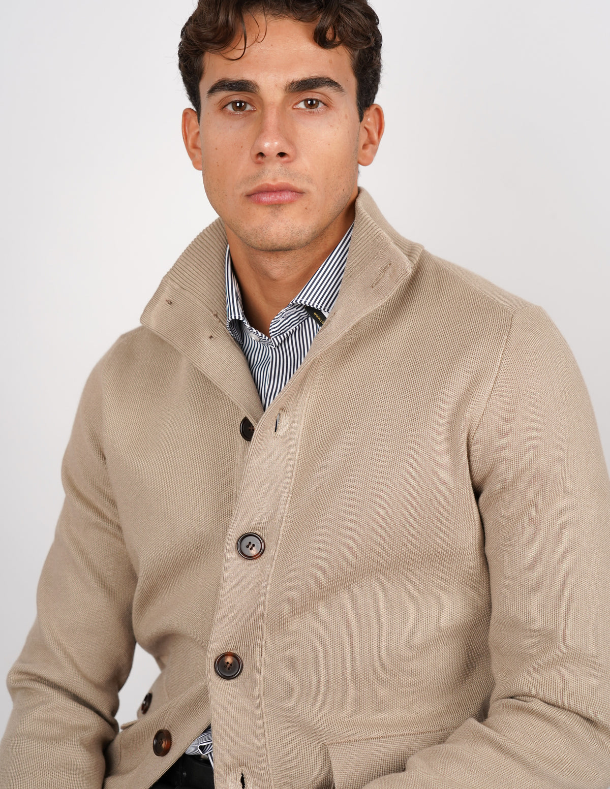 CARDIGAN CON BOTTONI MANICA LUNGA