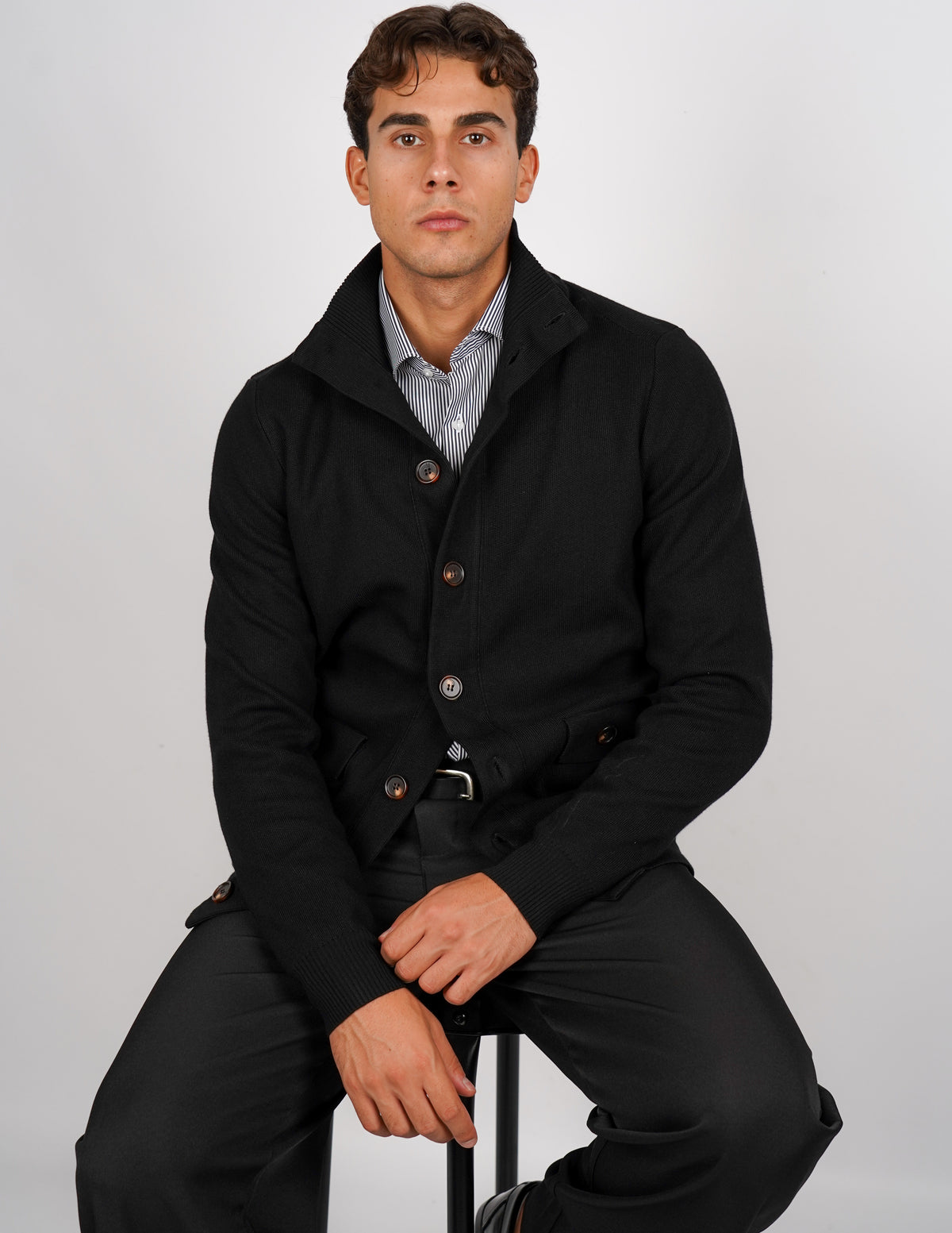 CARDIGAN CON BOTTONI MANICA LUNGA