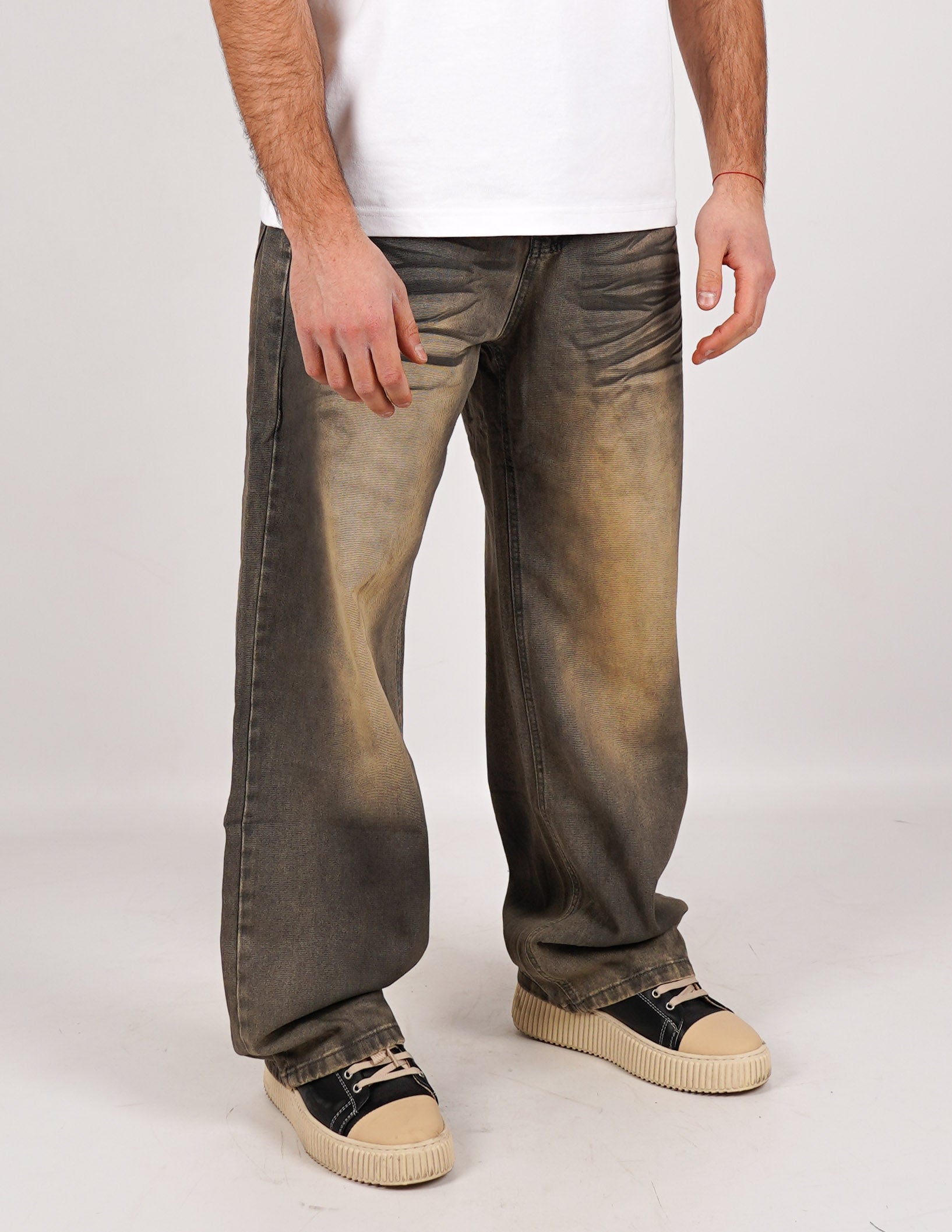 JEANS BAGGY STRUTTURATO