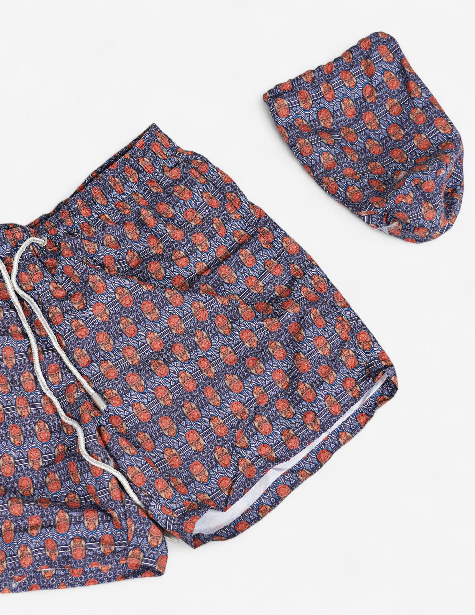 Costume da bagno fantasia con pochette