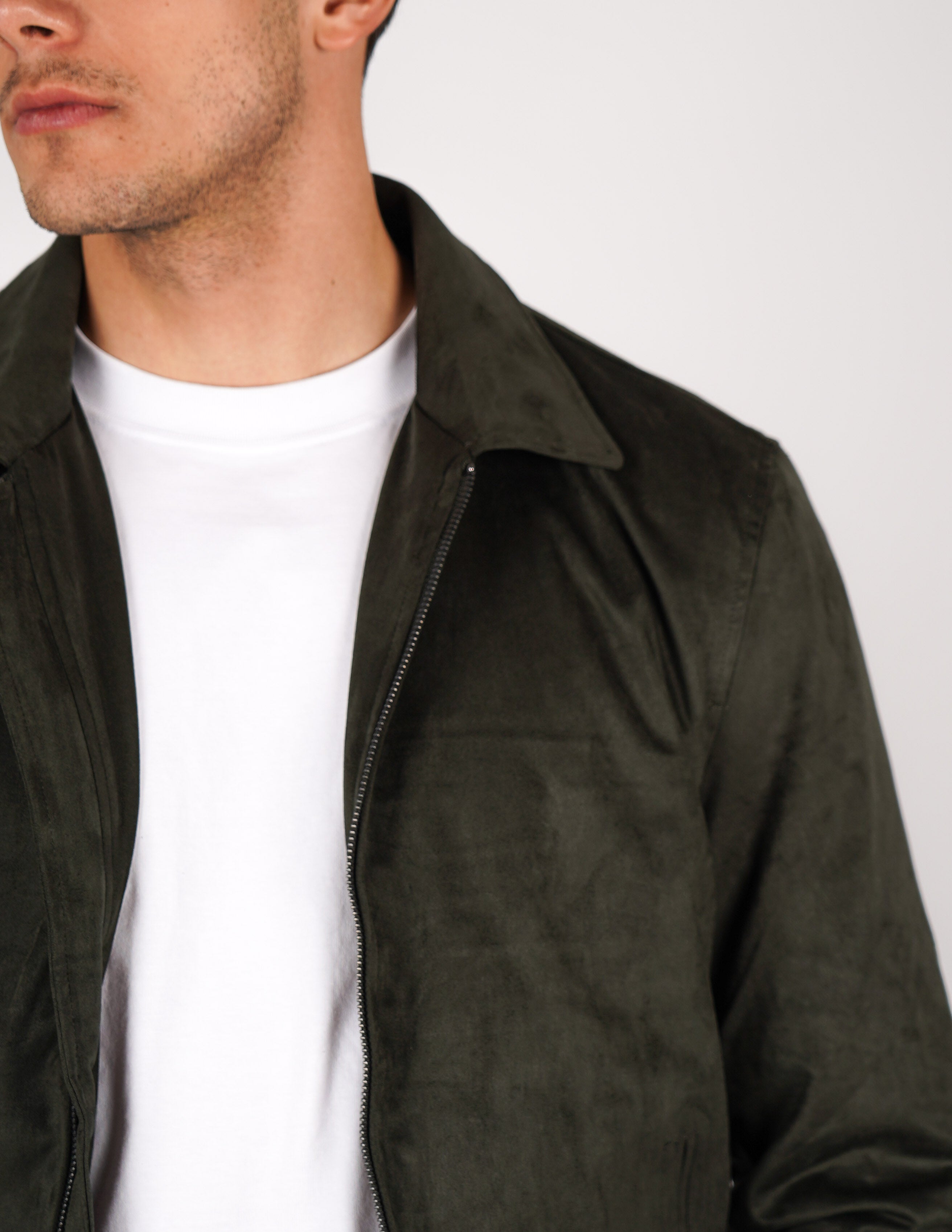 GIUBBINO LEGGERO CON COLLO