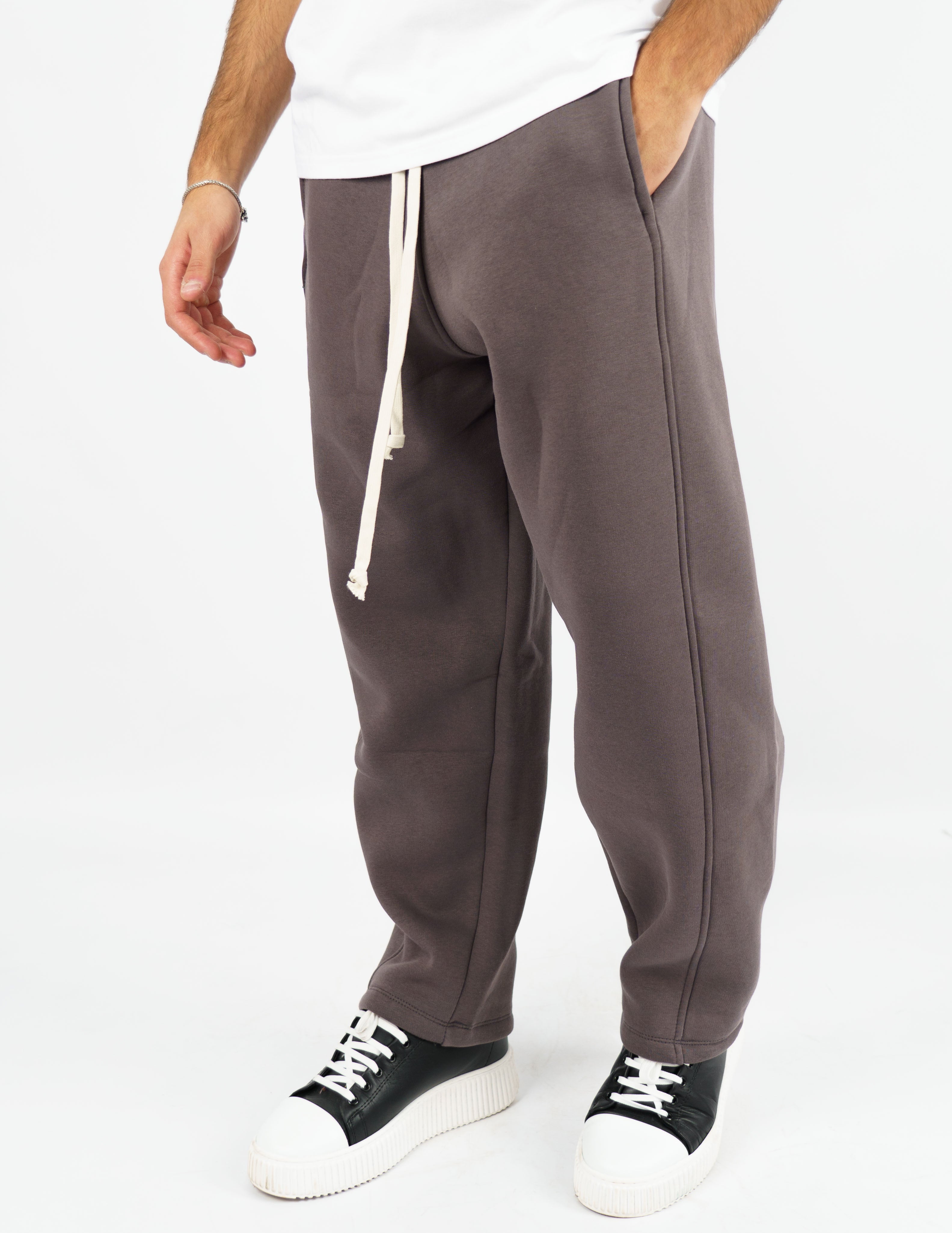 Pantalone di tuta felpato baloon