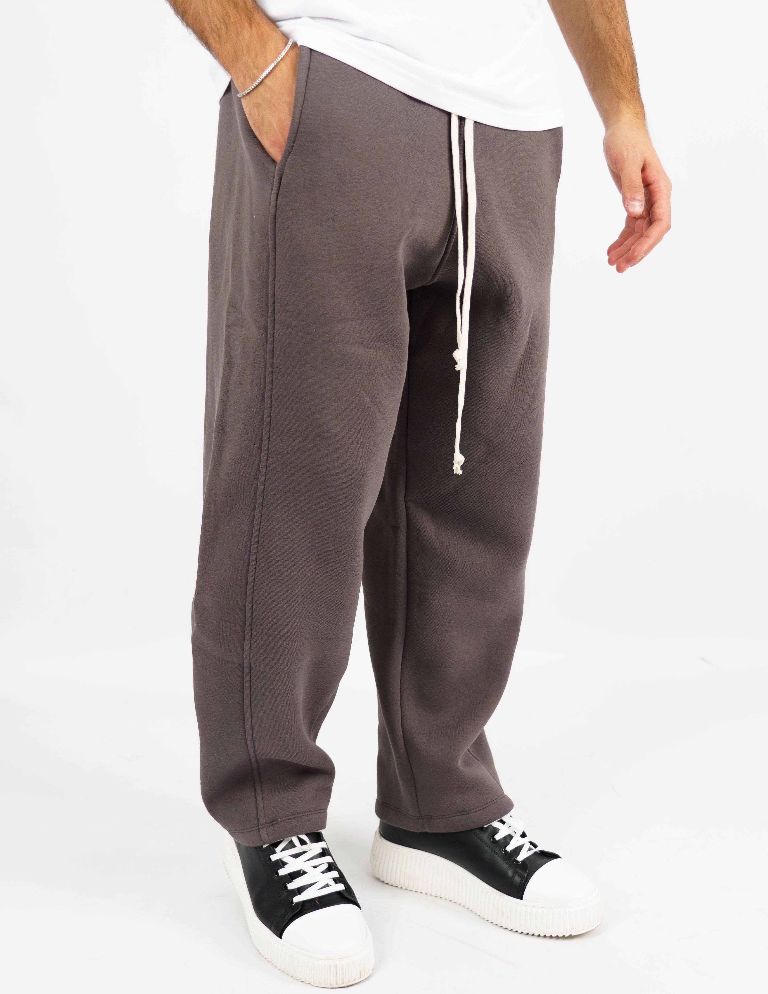 Pantalone di tuta felpato baloon