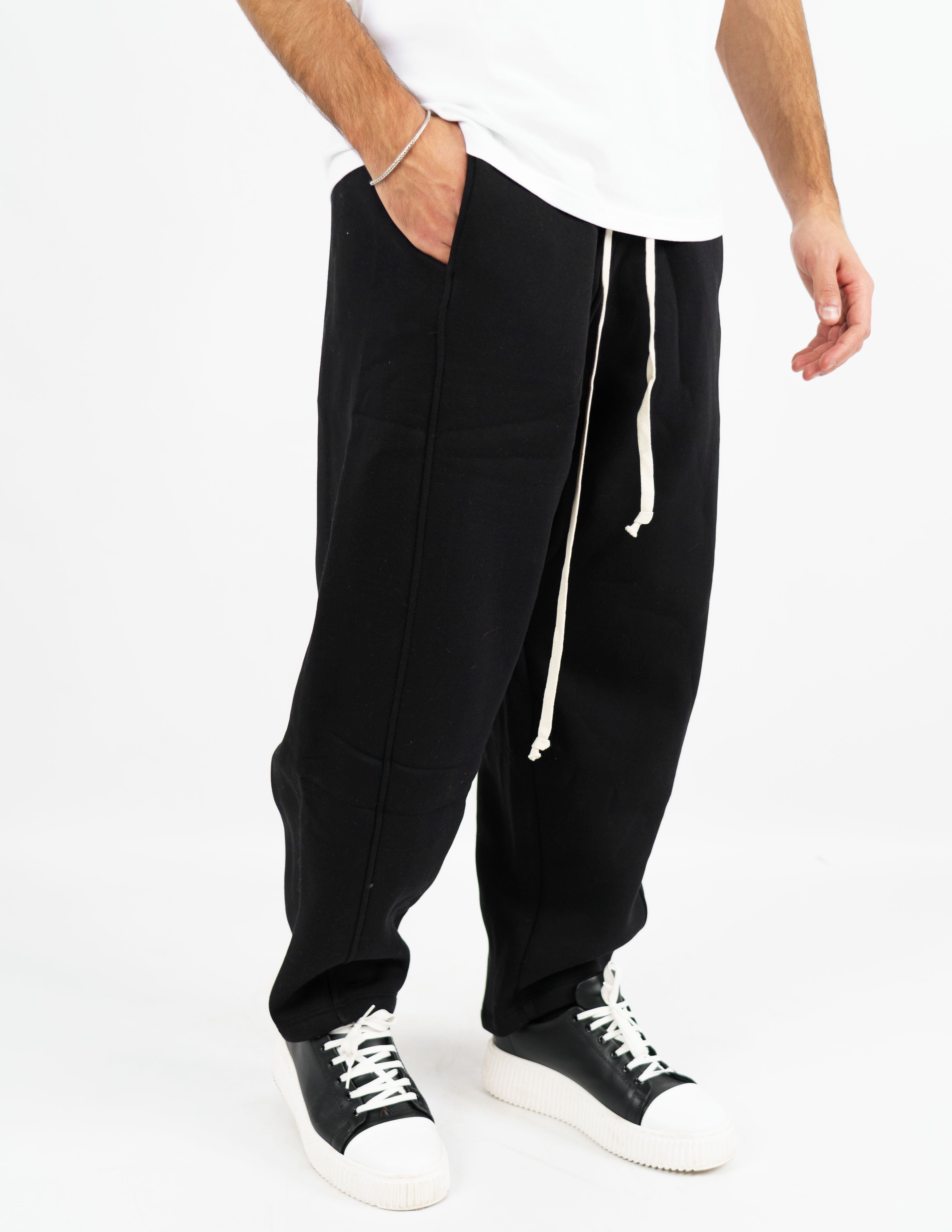 Pantalone di tuta felpato baloon