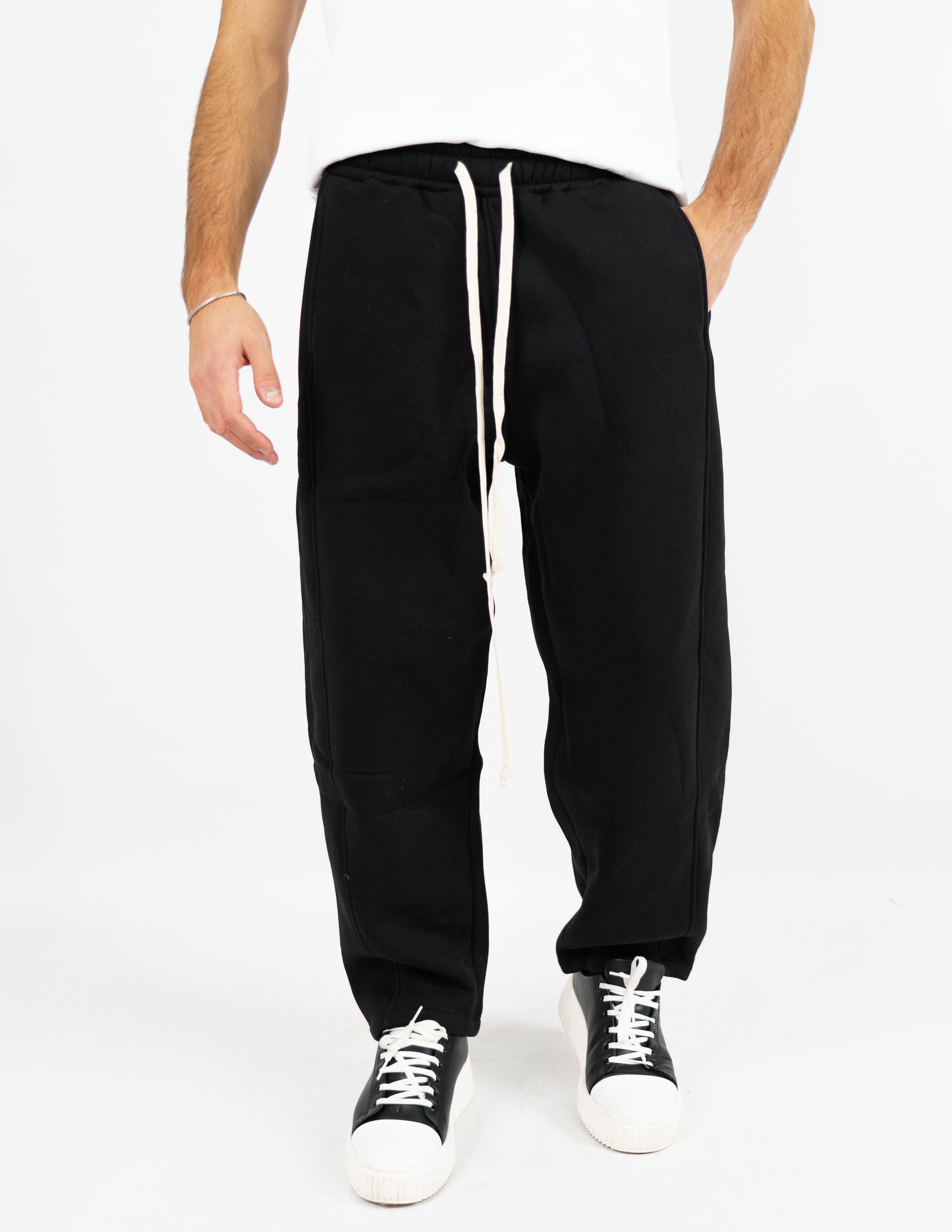 Pantalone di tuta felpato baloon