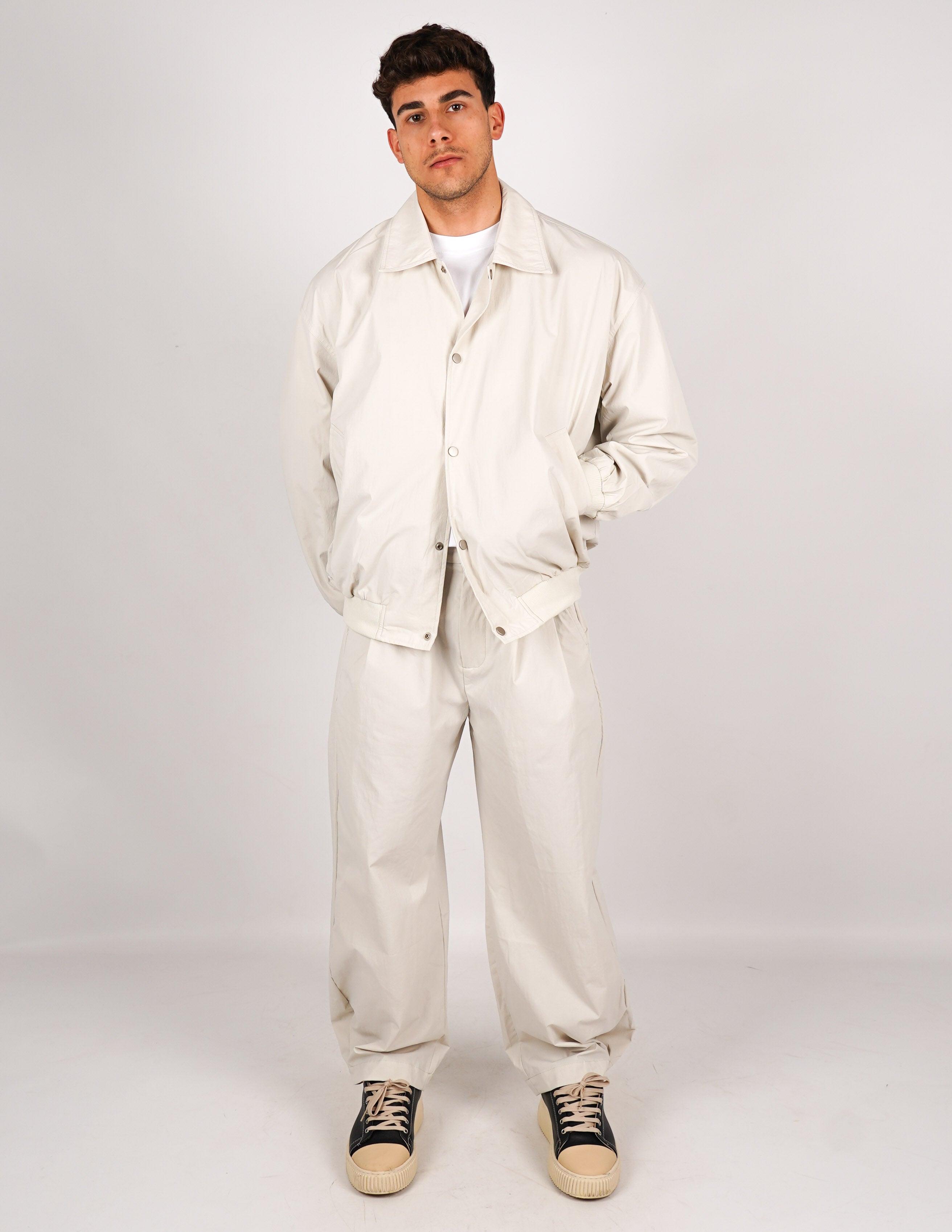 COORDINATO TINTA UNITA GIACCA+PANTALONE