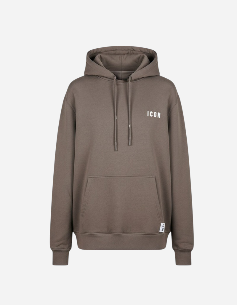 FELPA ICON CON CAPPUCCIO