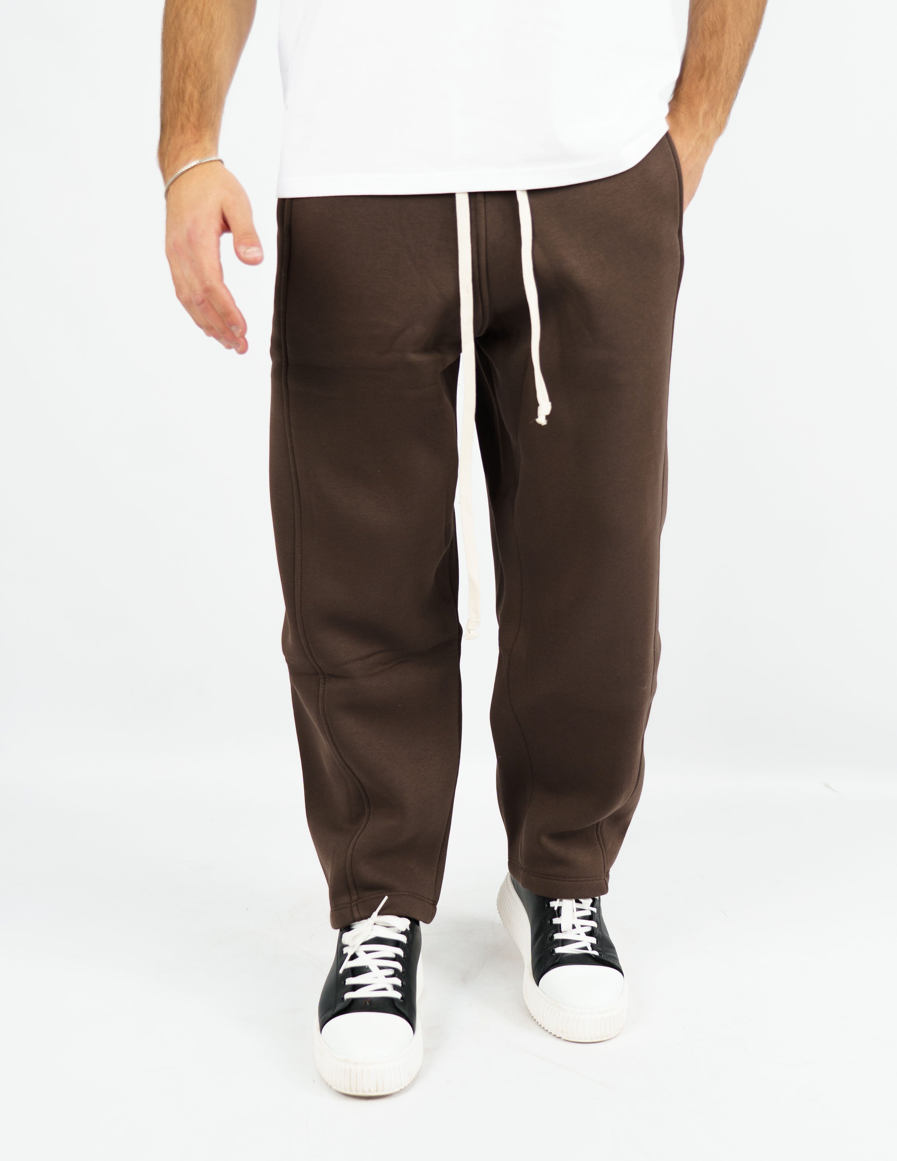 Pantalone di tuta felpato baloon
