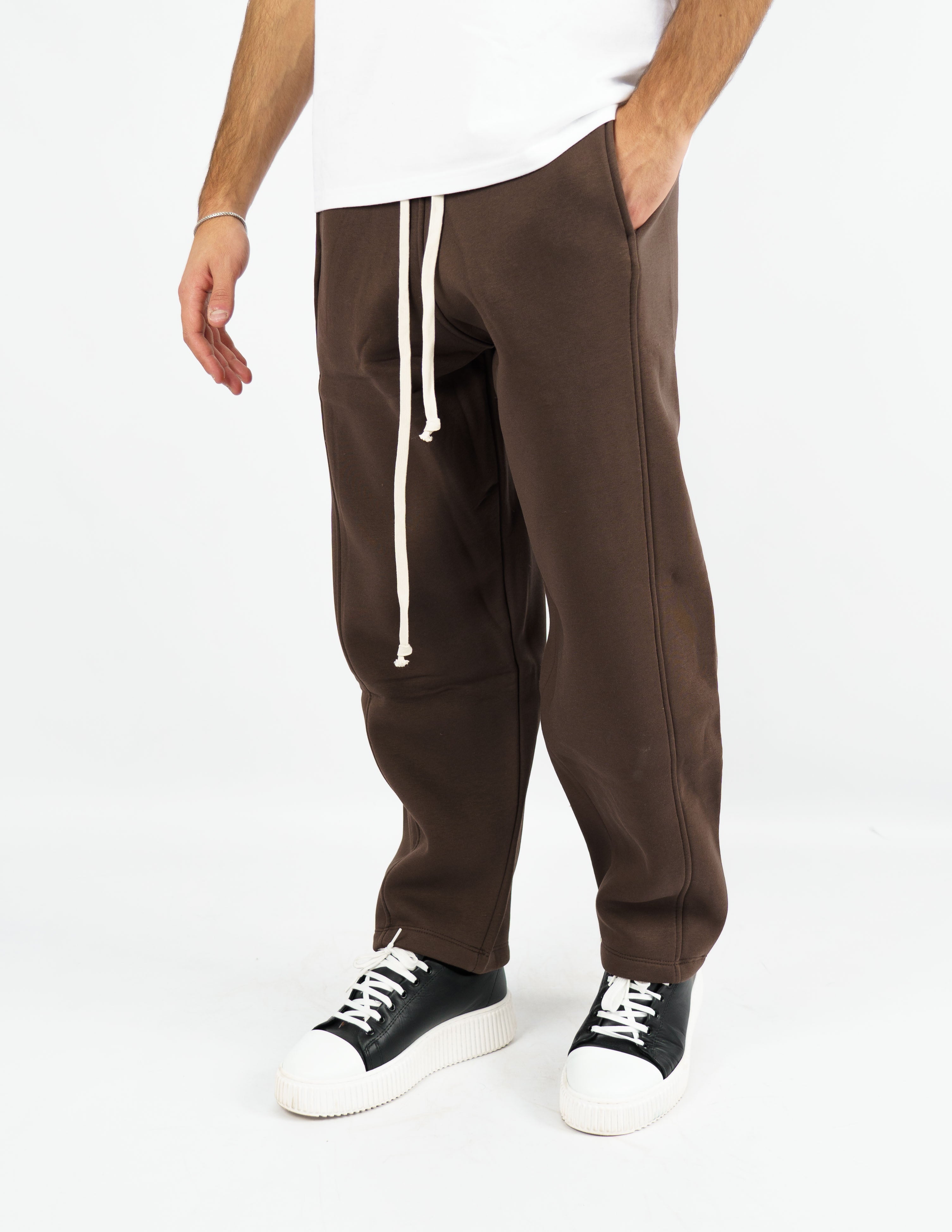 Pantalone di tuta felpato baloon