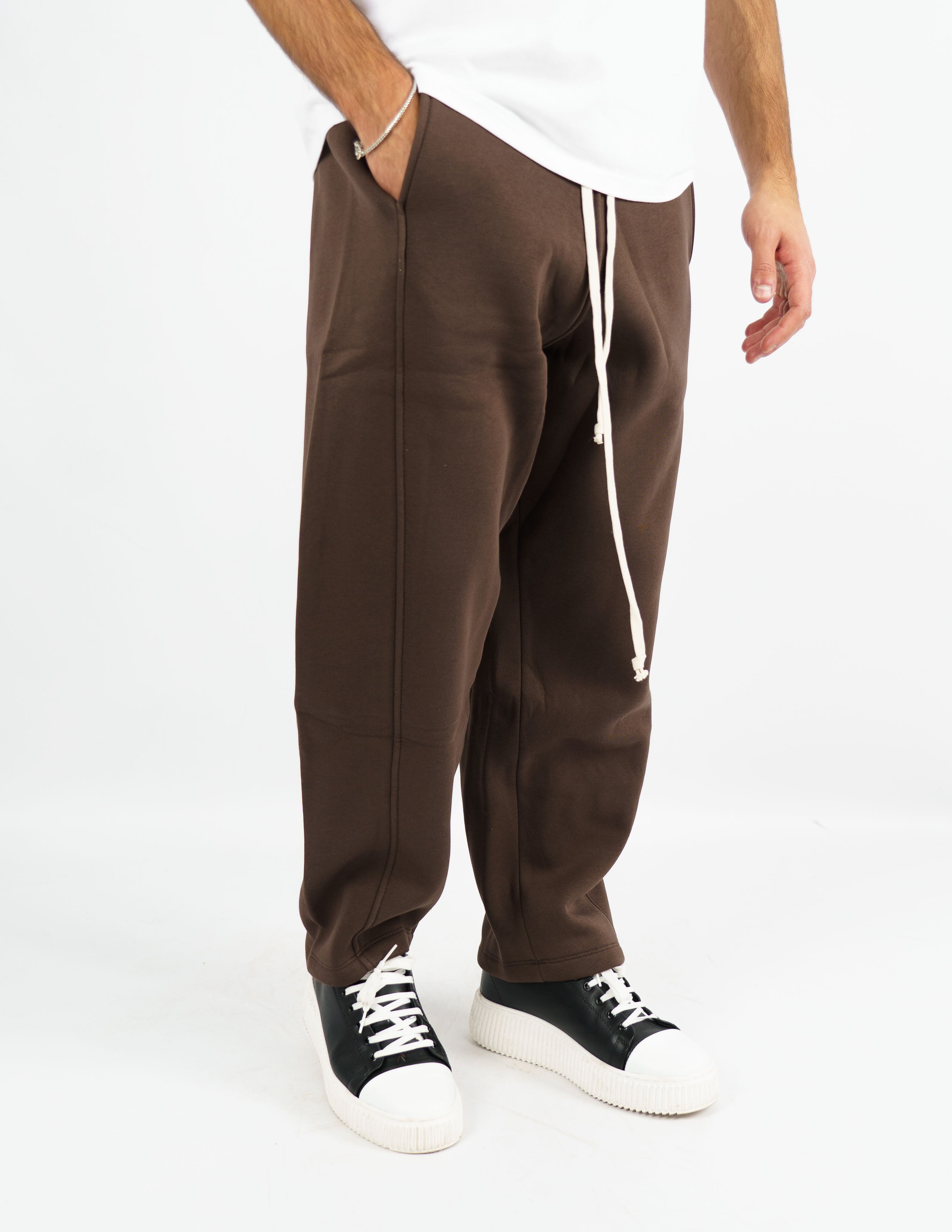 Pantalone di tuta felpato baloon